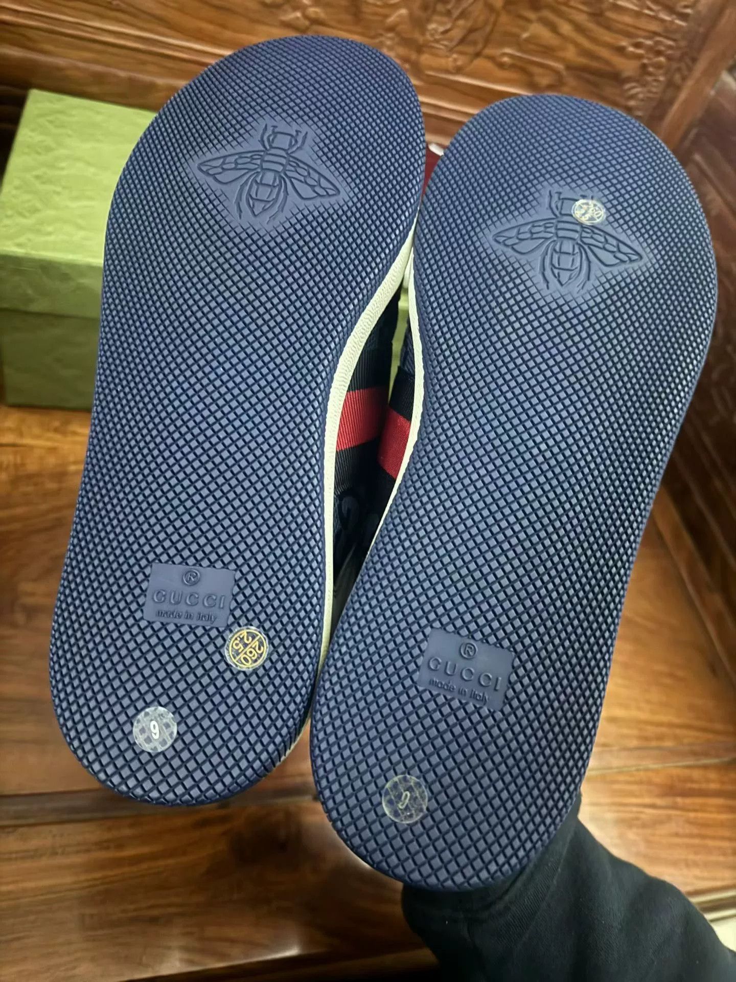 Gucci Gucci Gray Blue Dirty Shoes Size US 10 / EU 43 - 6 Thumbnail