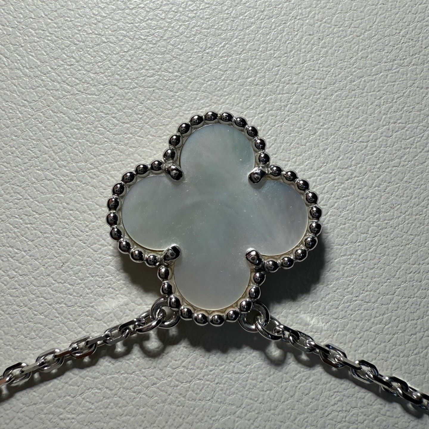 Van Cleef & Arpels Van Cleef & Arpels White Gold Necklace Size ONE SIZE - 3 Thumbnail