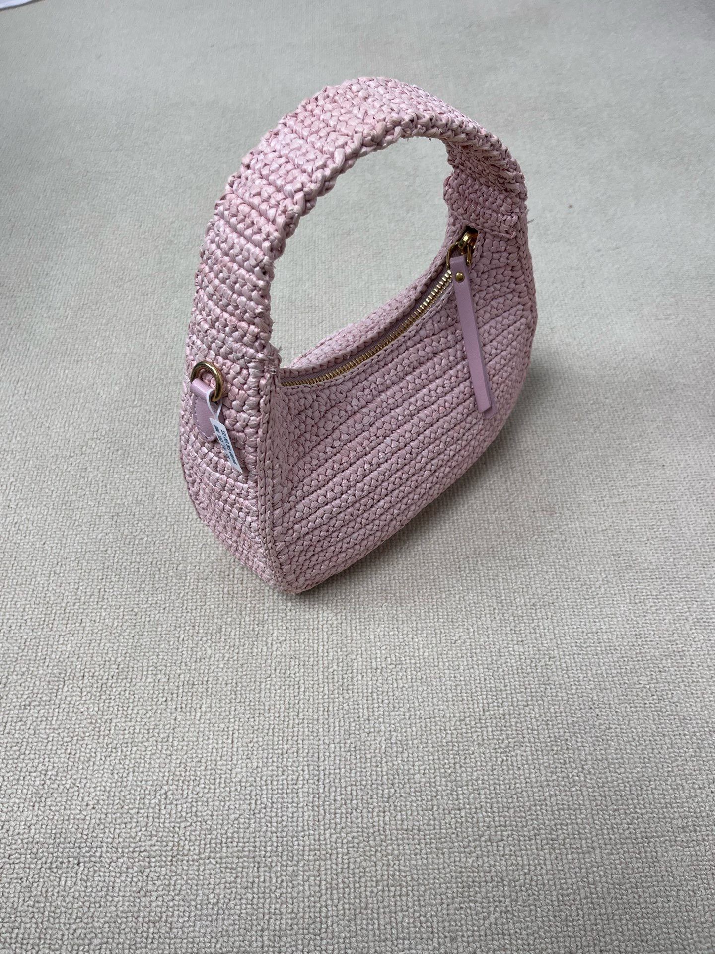 Miu Miu Miu Miu Crocheted Hobo Bag Women's Size ONE SIZE - 5 Thumbnail