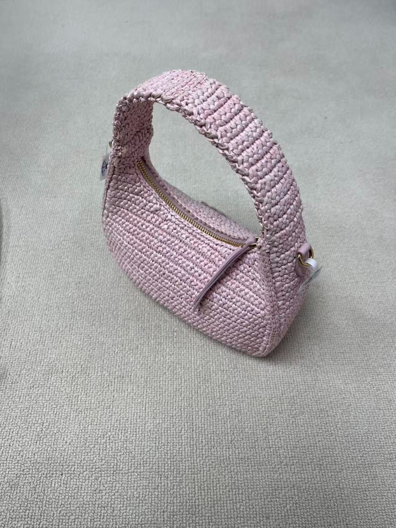 Miu Miu Miu Miu Crocheted Hobo Bag Women's Size ONE SIZE - 4 Thumbnail