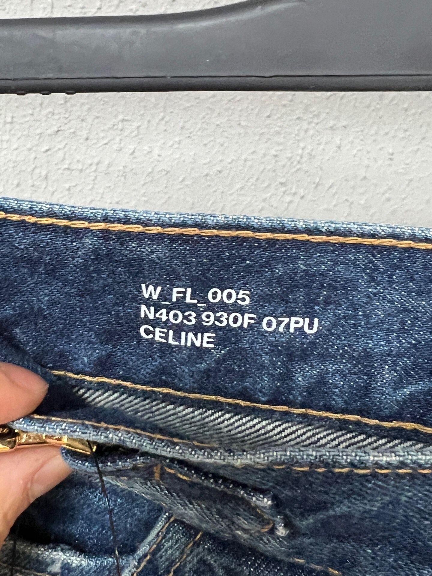 Celine Celine Chain Jeans Size 25" / US 0 / IT 36 - 4 Thumbnail