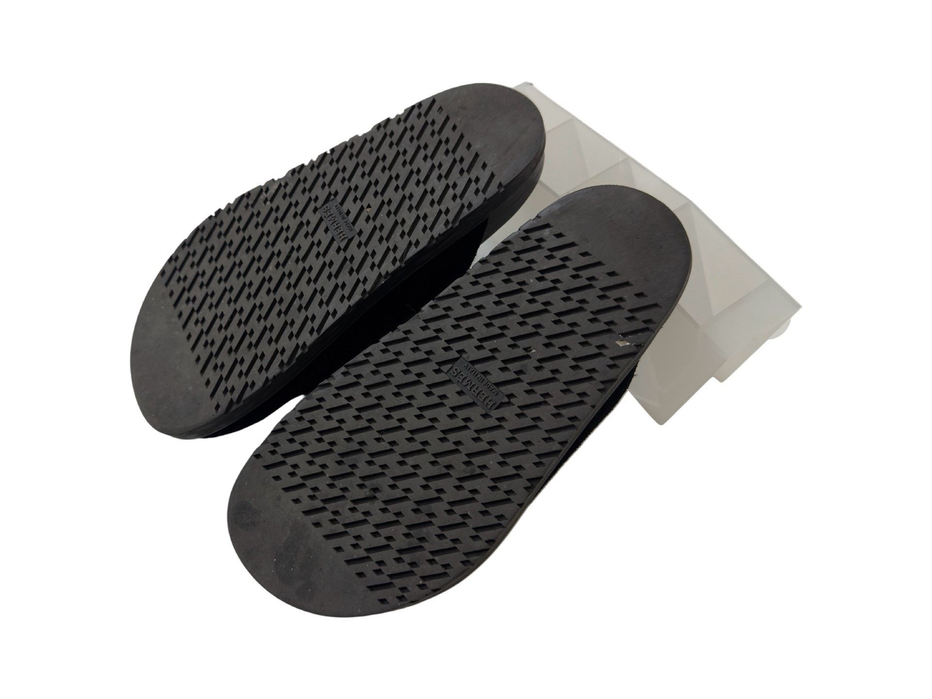 Hermes Hermes Black Birkenstock Slippers Size US 5.5 / IT 35.5 - 4 Thumbnail