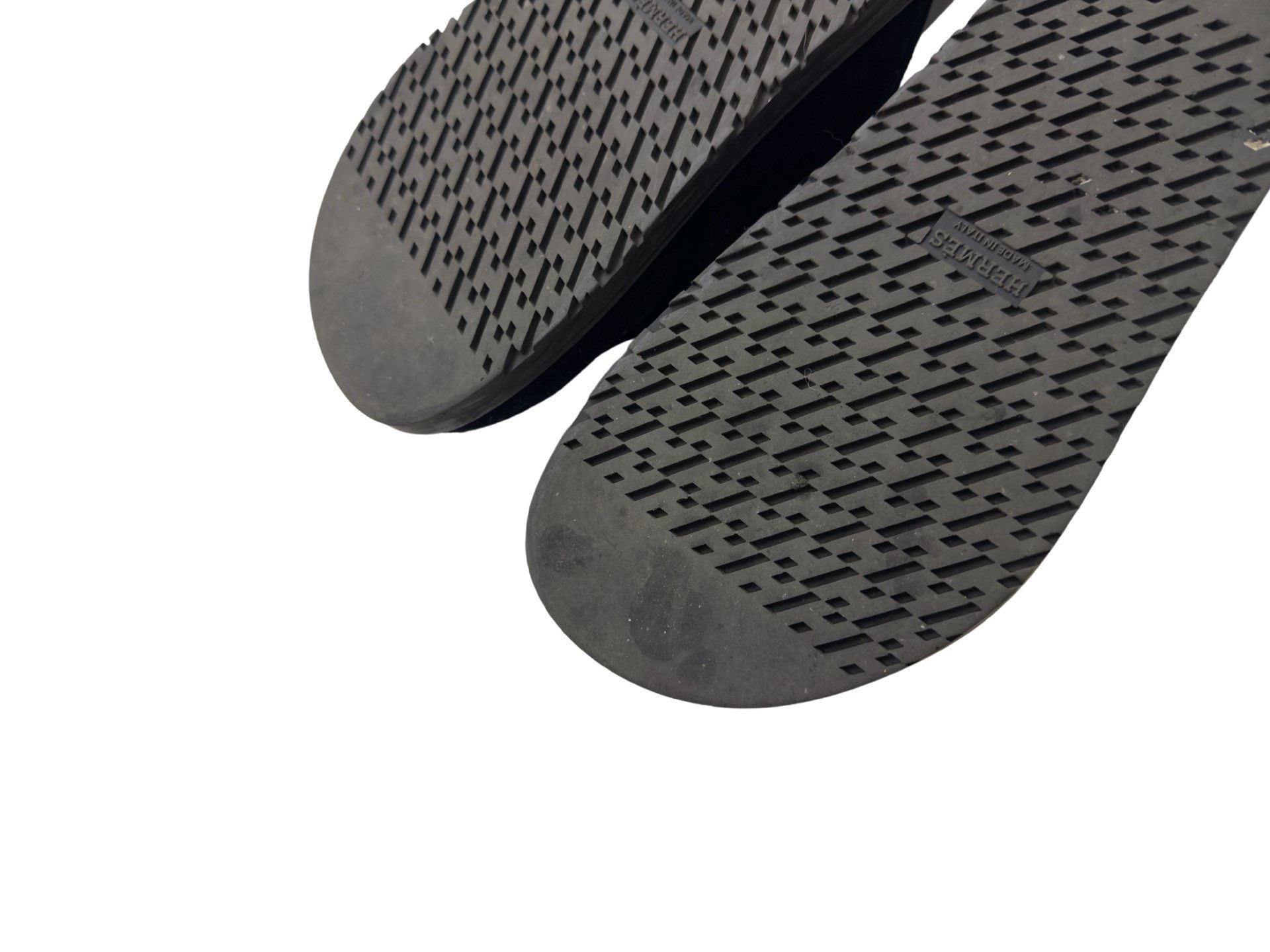 Hermes Hermes Black Birkenstock Slippers Size US 5.5 / IT 35.5 - 6 Thumbnail