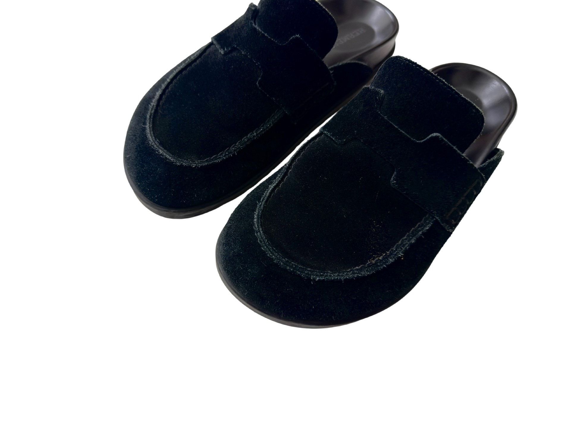 Hermes Hermes Black Birkenstock Slippers Size US 5.5 / IT 35.5 - 2 Thumbnail