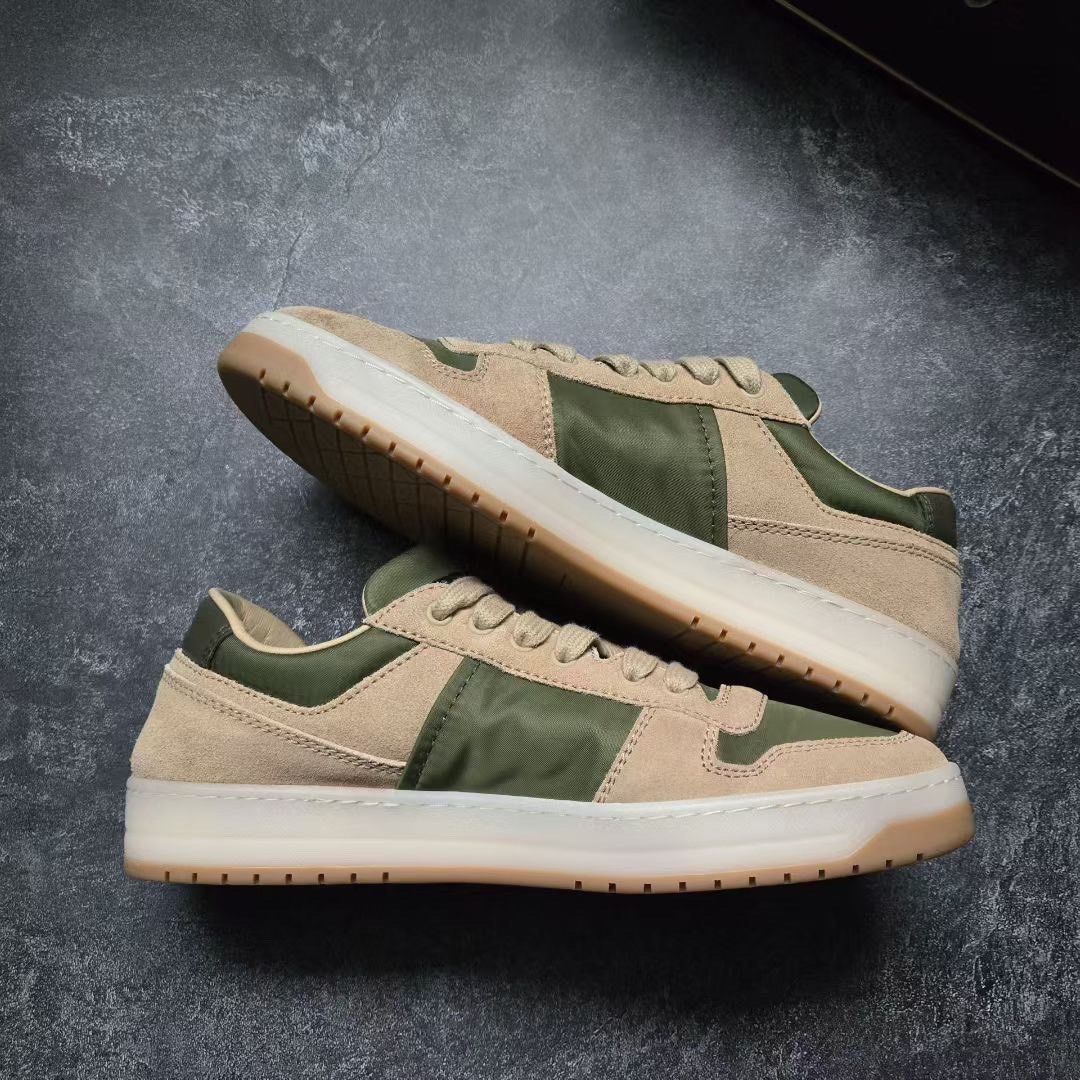 Prada Prada Downtown Moss Green Triangle Logo Sneakers Size US 6 / EU 39 - 5 Thumbnail