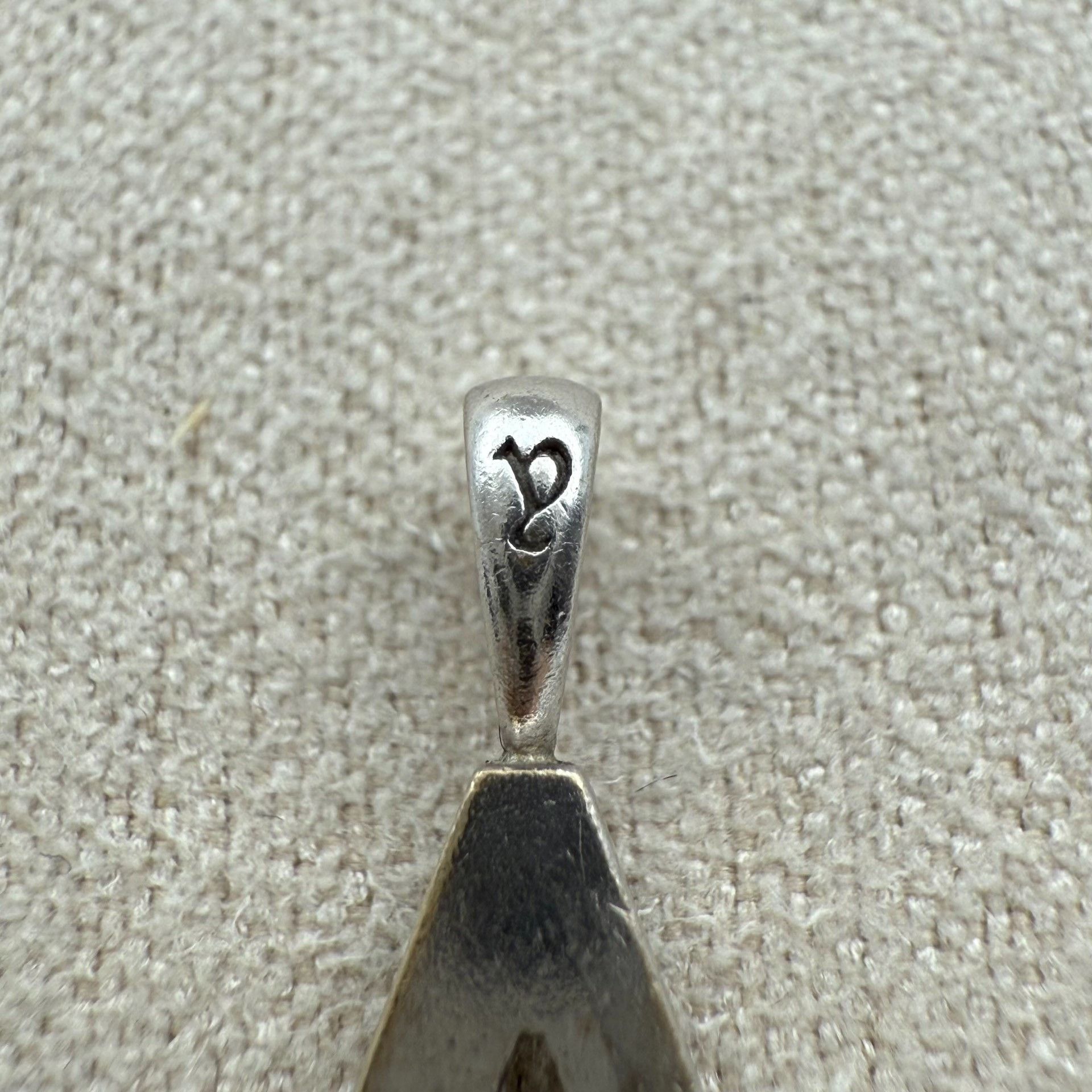 EYEFUNNY Eyefunny White Gold Diamond Letter A Pendant Size ONE SIZE - 3 Thumbnail