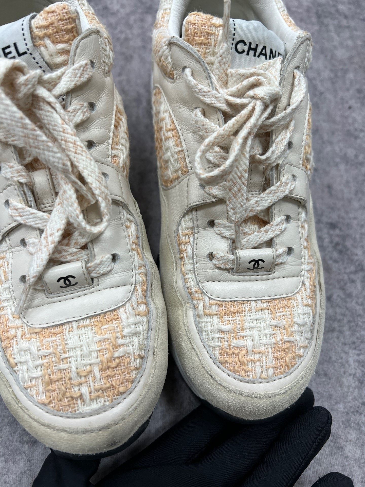 Chanel Chanel Knit Sneakers Size US 6 / IT 36 - 4 Thumbnail