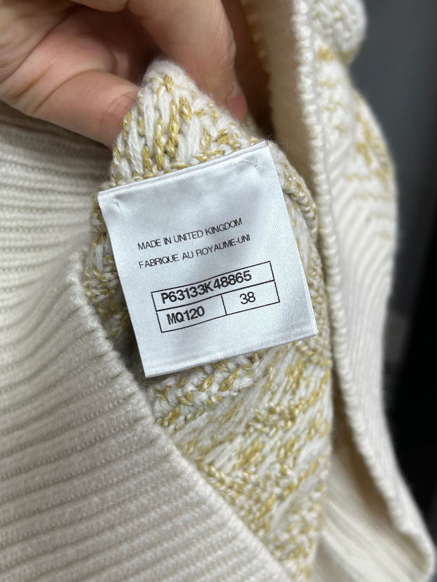 Chanel Chanel Double C Logo Knit Sweater Size S / US 4 / IT 40 - 4 Thumbnail