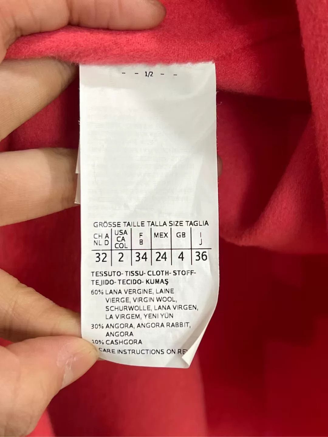 Max Mara Max Mara Peach Coat Size XXS / US 00 / IT 34 - 3 Thumbnail