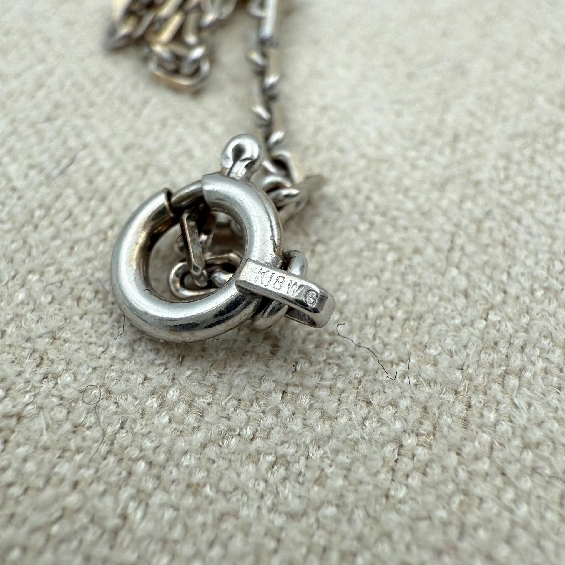 EYEFUNNY Eyefunny Platinum Necklace Size ONE SIZE - 5 Thumbnail