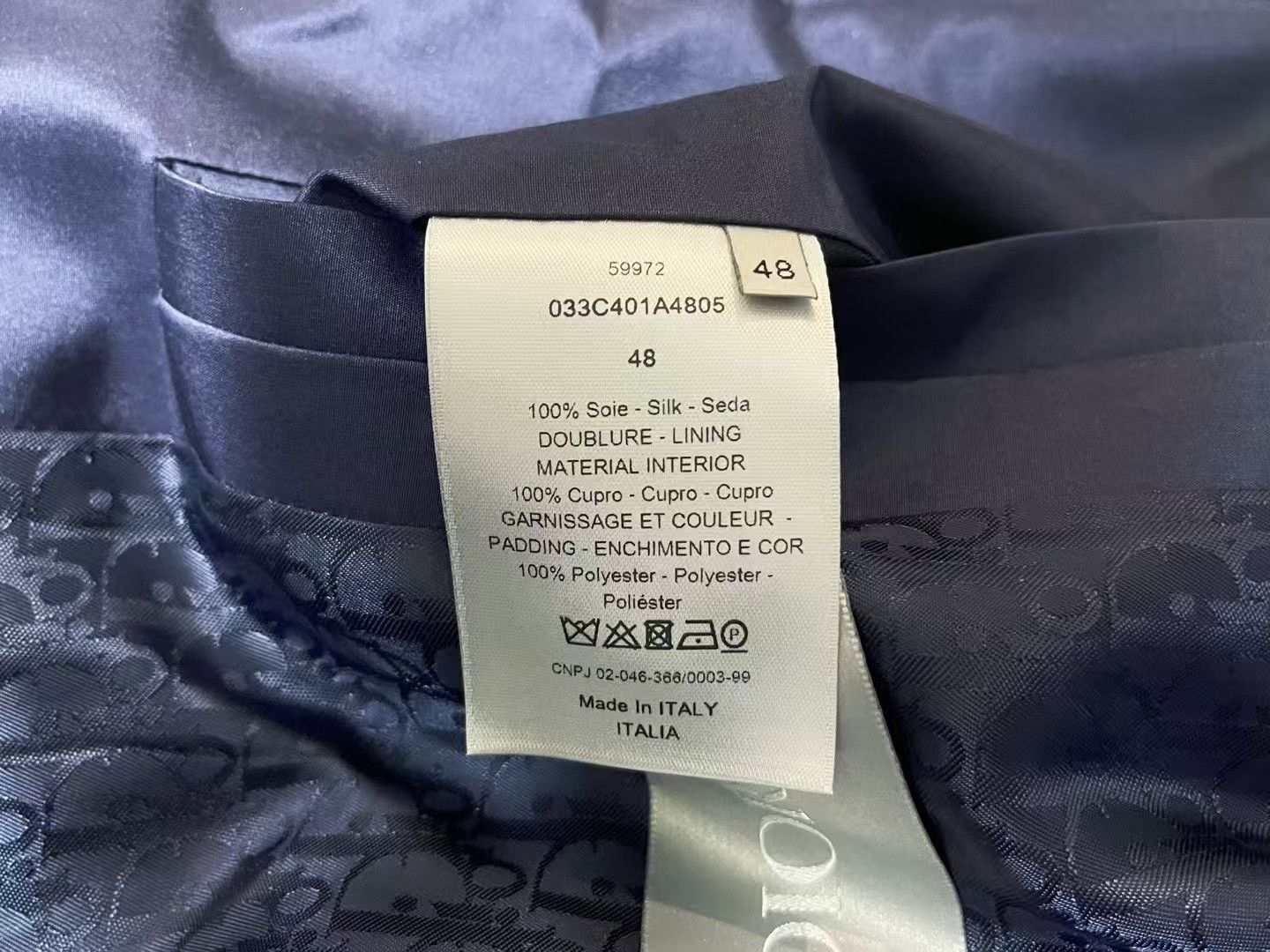 Dior Dior x Air Jordan AIR DIOR Silk Flight Jacket Size US M / EU 48-50 / 2 - 5 Thumbnail