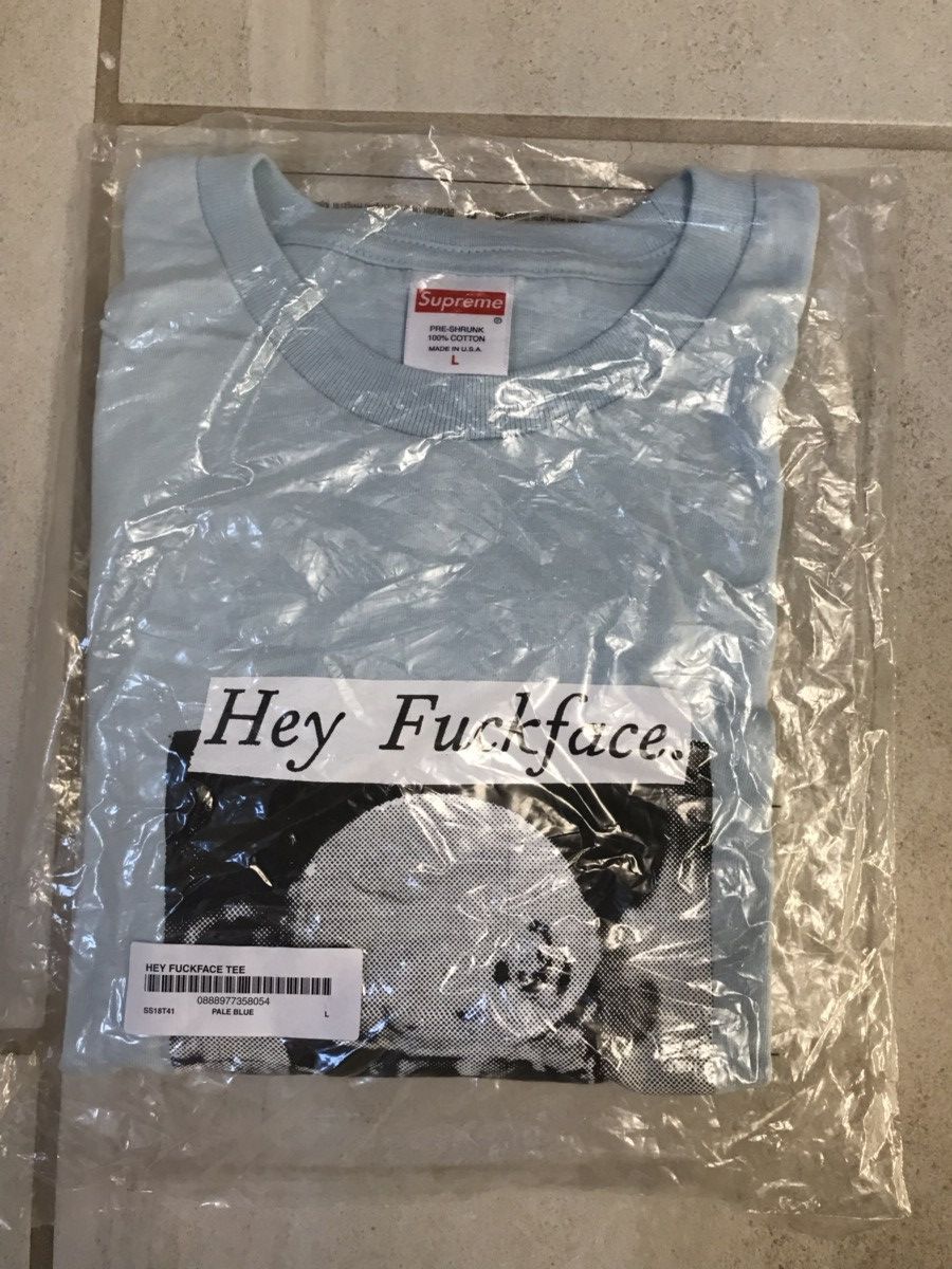 Supreme Supreme Hey Fuckface T-Shirt Size US L / EU 52-54 / 3 - 1 Thumbnail