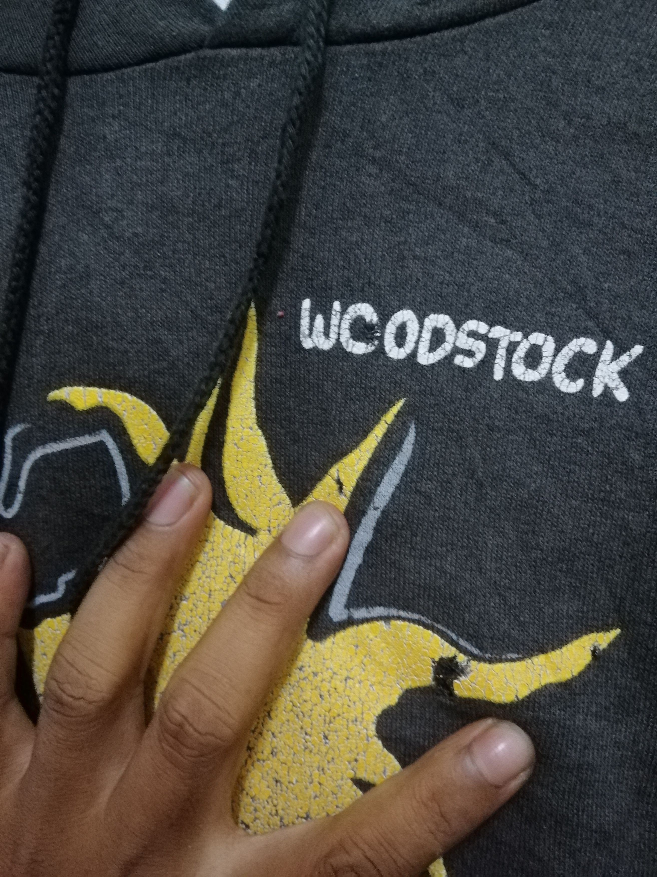 Cartoon Network Vintage 90s Snoopy woodstock hoodies faded B18 Size US M / EU 48-50 / 2 - 4 Thumbnail