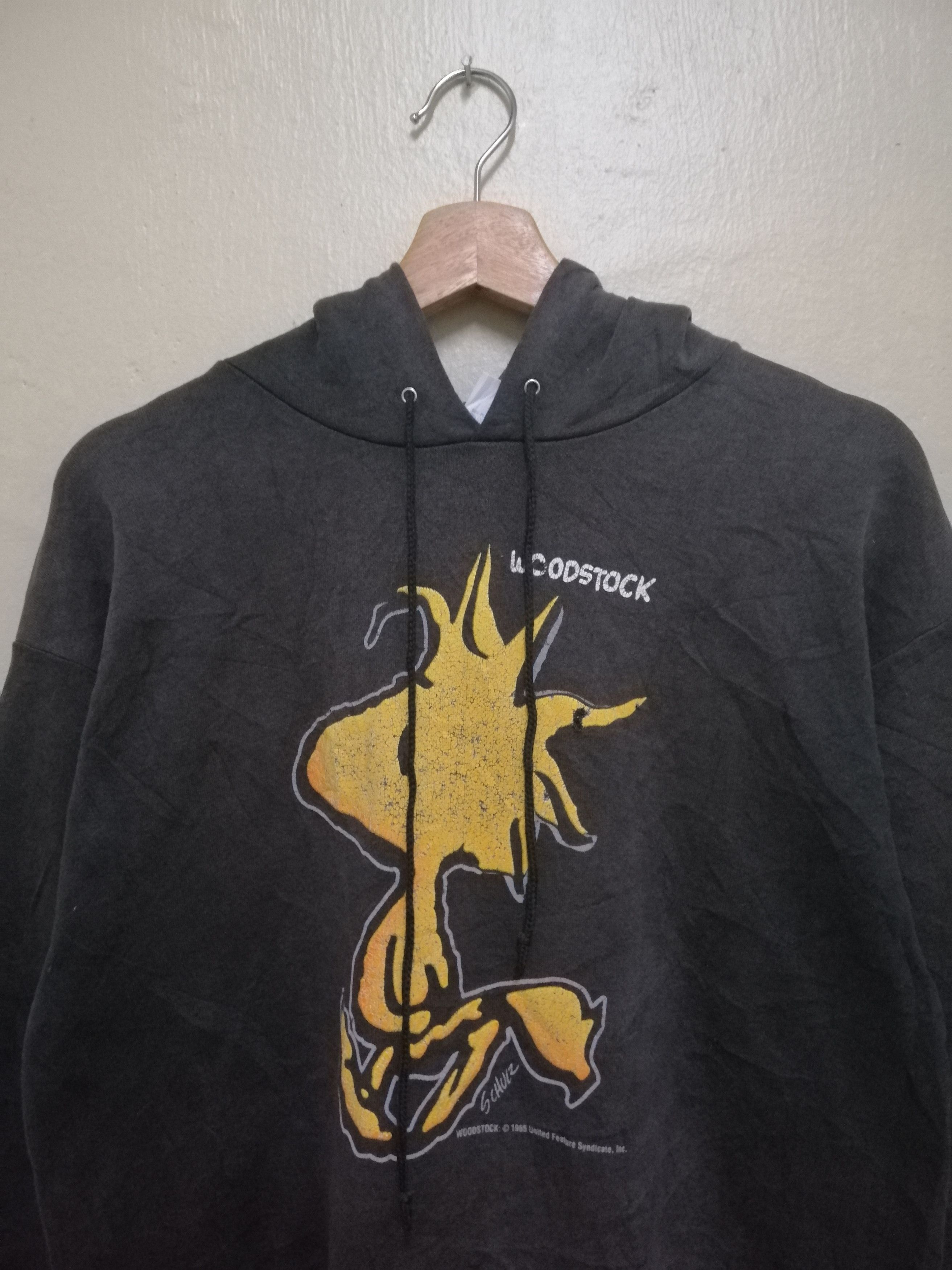 Cartoon Network Vintage 90s Snoopy woodstock hoodies faded B18 Size US M / EU 48-50 / 2 - 6 Thumbnail