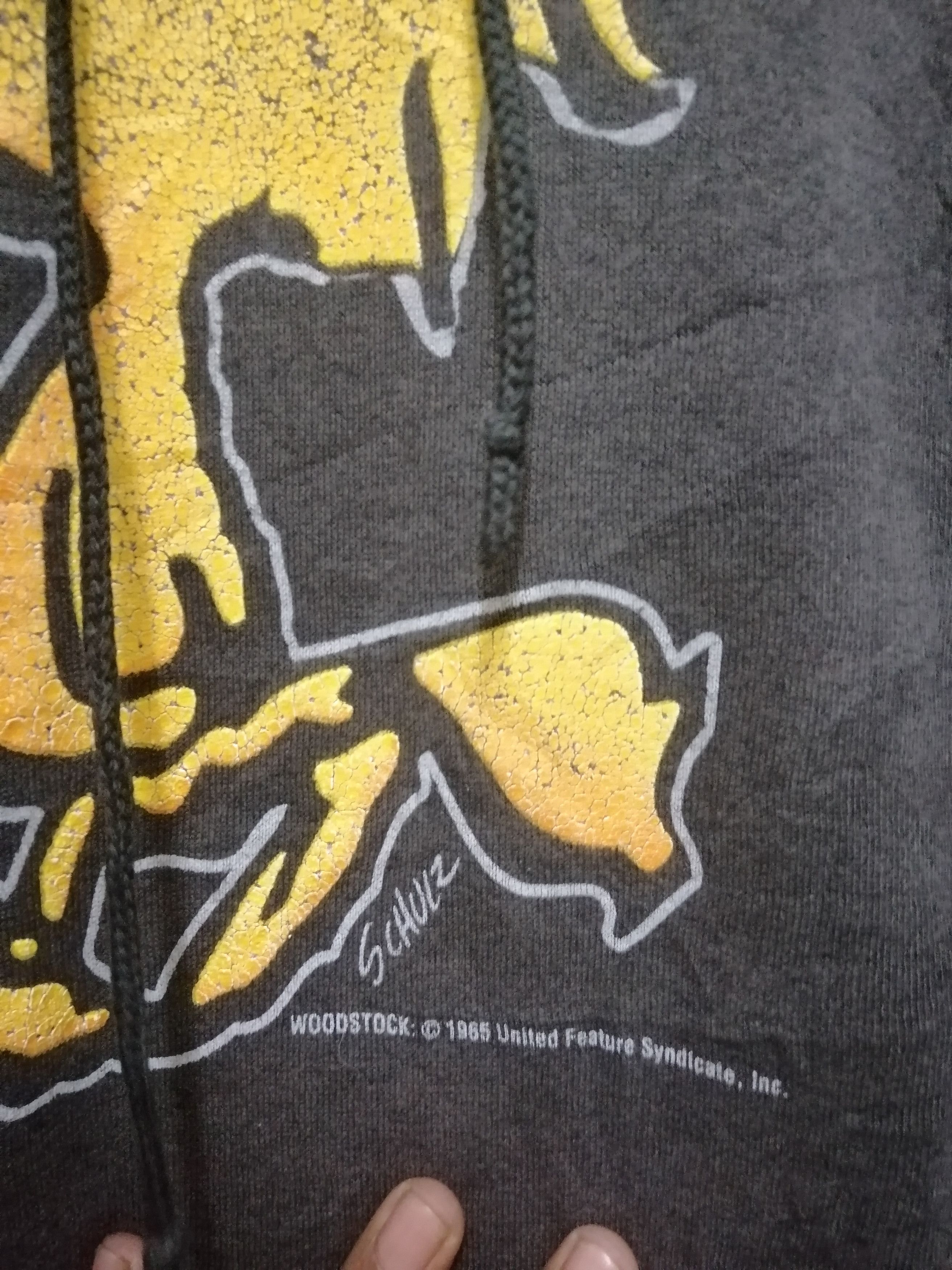 Cartoon Network Vintage 90s Snoopy woodstock hoodies faded B18 Size US M / EU 48-50 / 2 - 5 Thumbnail
