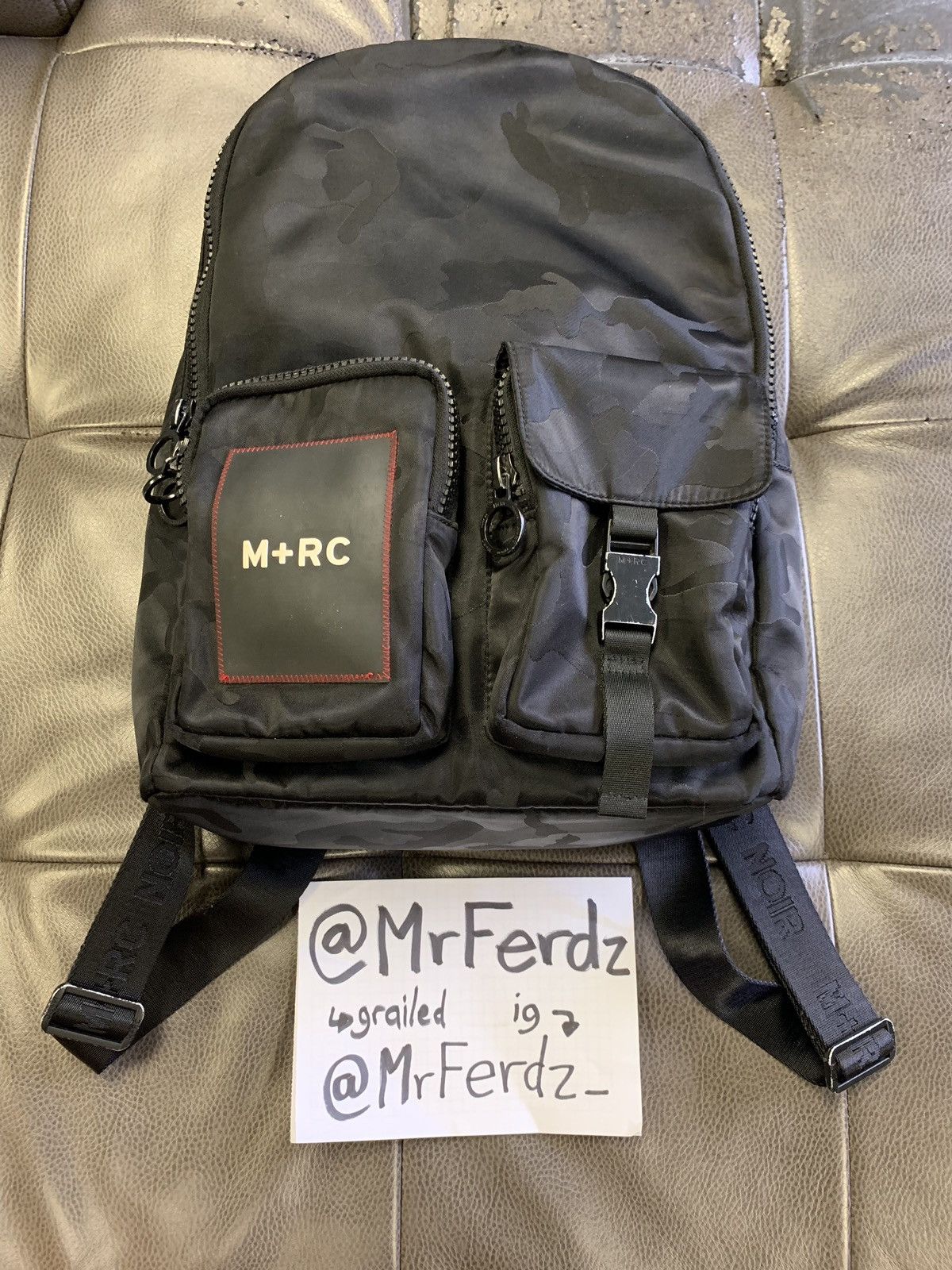 M+Rc Noir Mrc Black Camo Backpack | Grailed