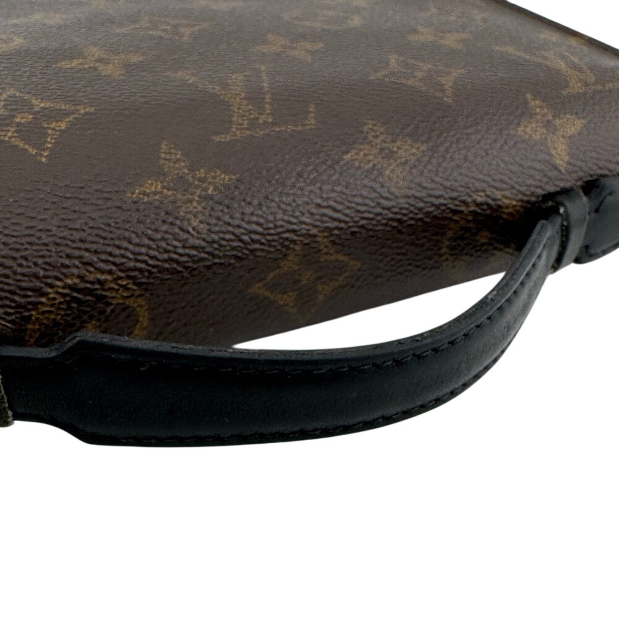 Louis Vuitton LOUIS VUITTON M61506 Zippy XL Round Zip Wallet Monogram Macassar Second Bag Clutch Men's Women's Brown Size ONE SIZE - 7 Thumbnail