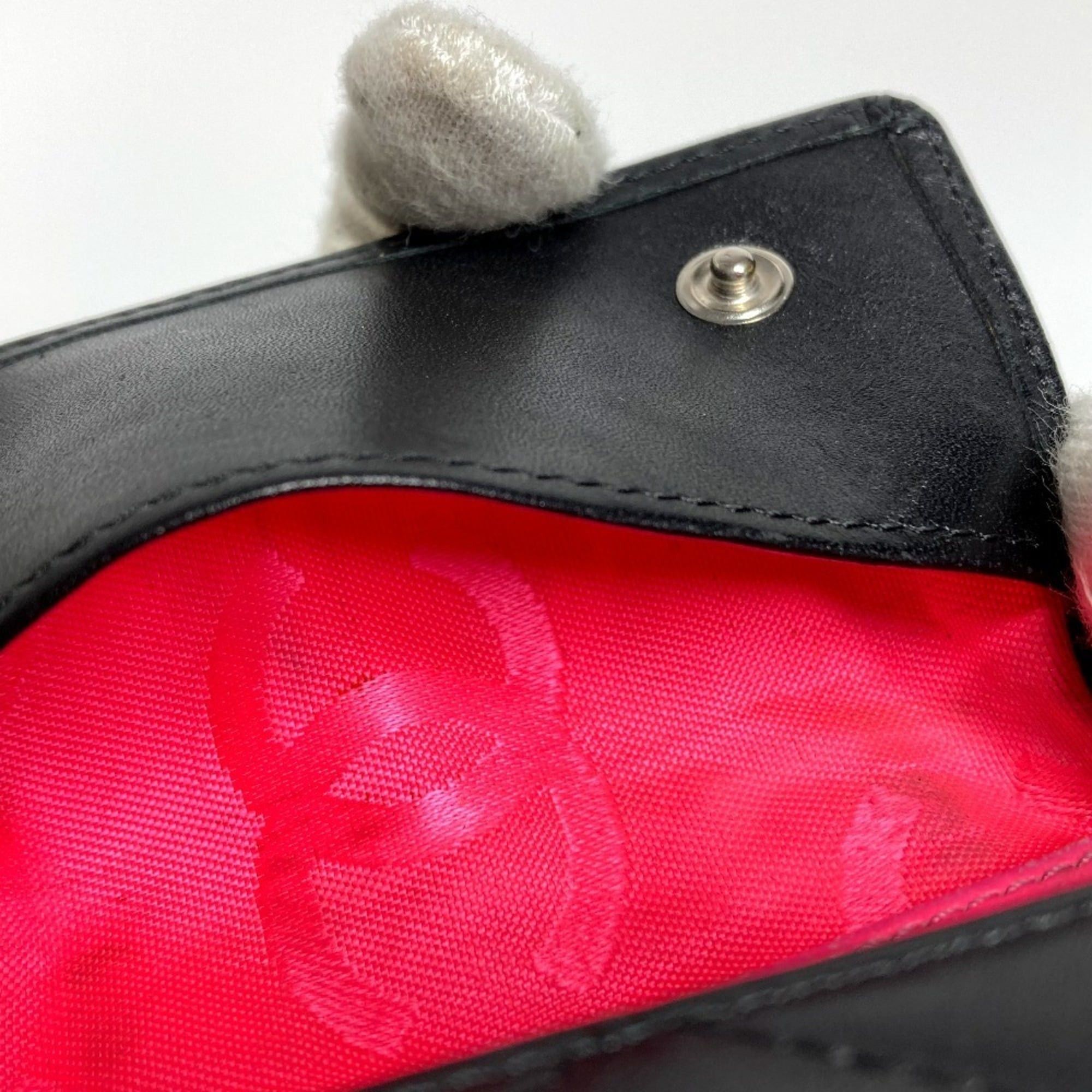 Chanel CHANEL A26723 Cambon Line CC Coco Mark 6-Key Leather Key Case for Women, Black Size ONE SIZE - 7 Thumbnail