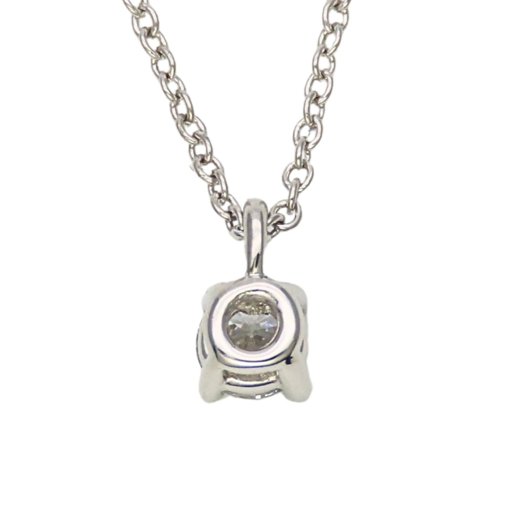 Tiffany & Co. Tiffany & Co. Solitaire Necklace, Platinum 950, 1PD Diamond, Women's Jewelry. Size ONE SIZE - 3 Thumbnail