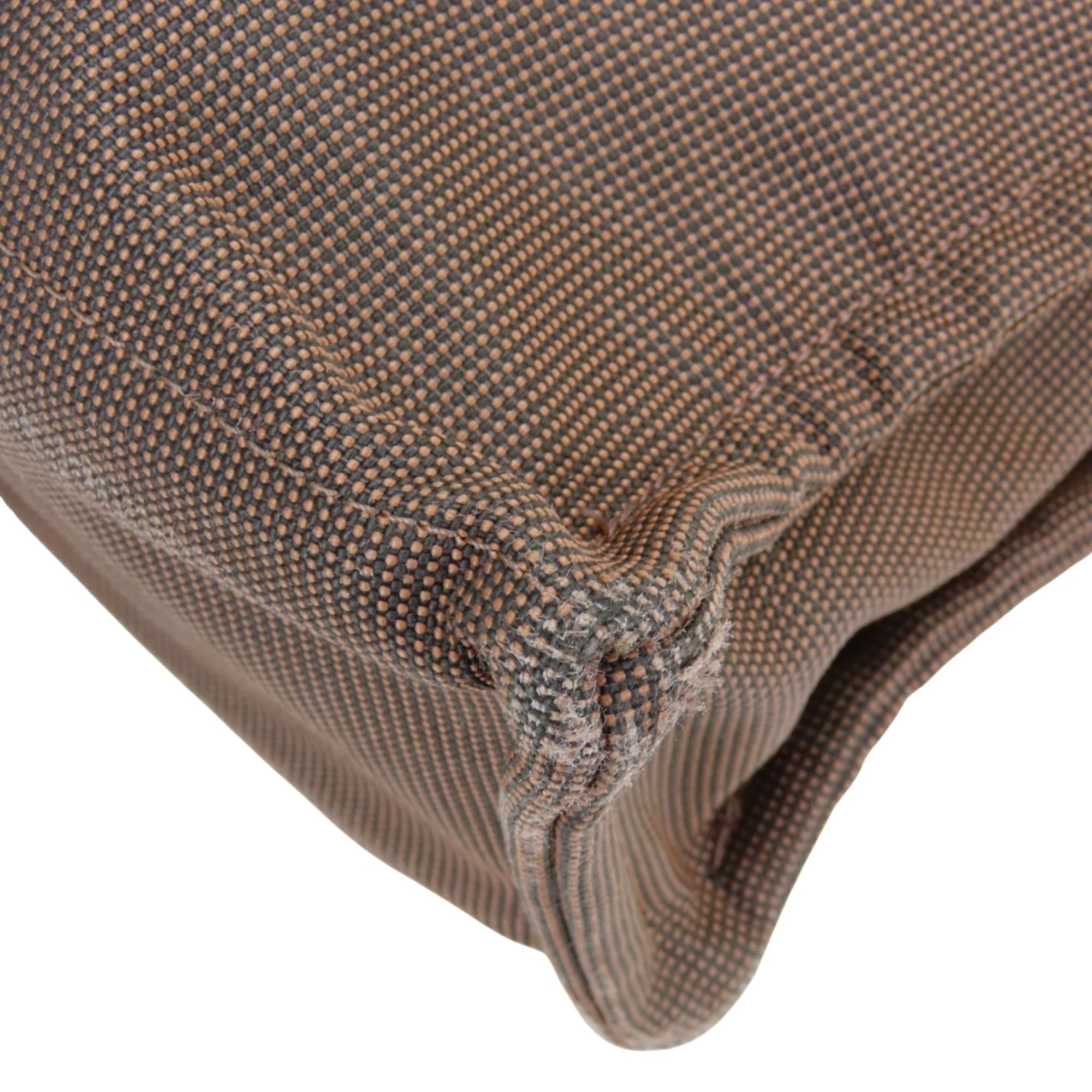 Hermes Hermes Tote Bag, Herline MM, Polyester/Polyamide, Brown, Vintage Hardware, Women's/Men's Size ONE SIZE - 6 Thumbnail