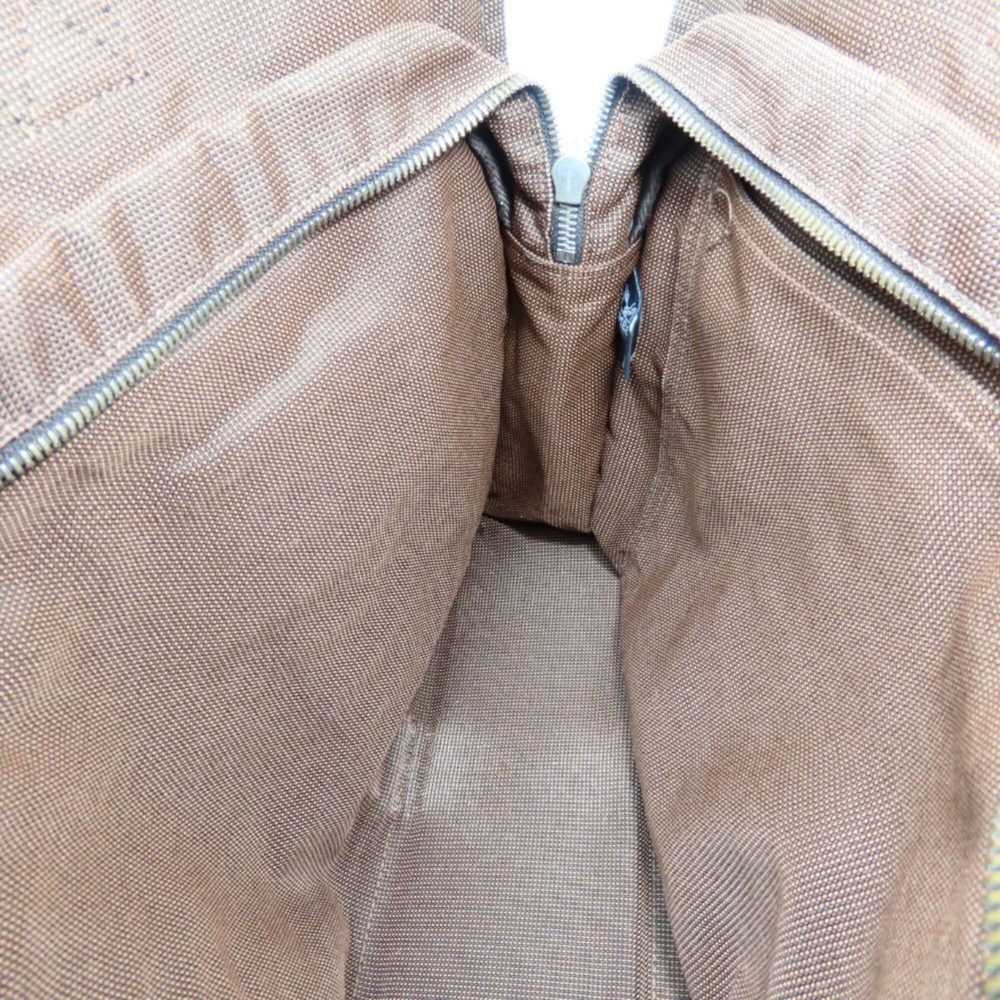 Hermes Hermes Tote Bag, Herline MM, Polyester/Polyamide, Brown, Vintage Hardware, Women's/Men's Size ONE SIZE - 19 Thumbnail