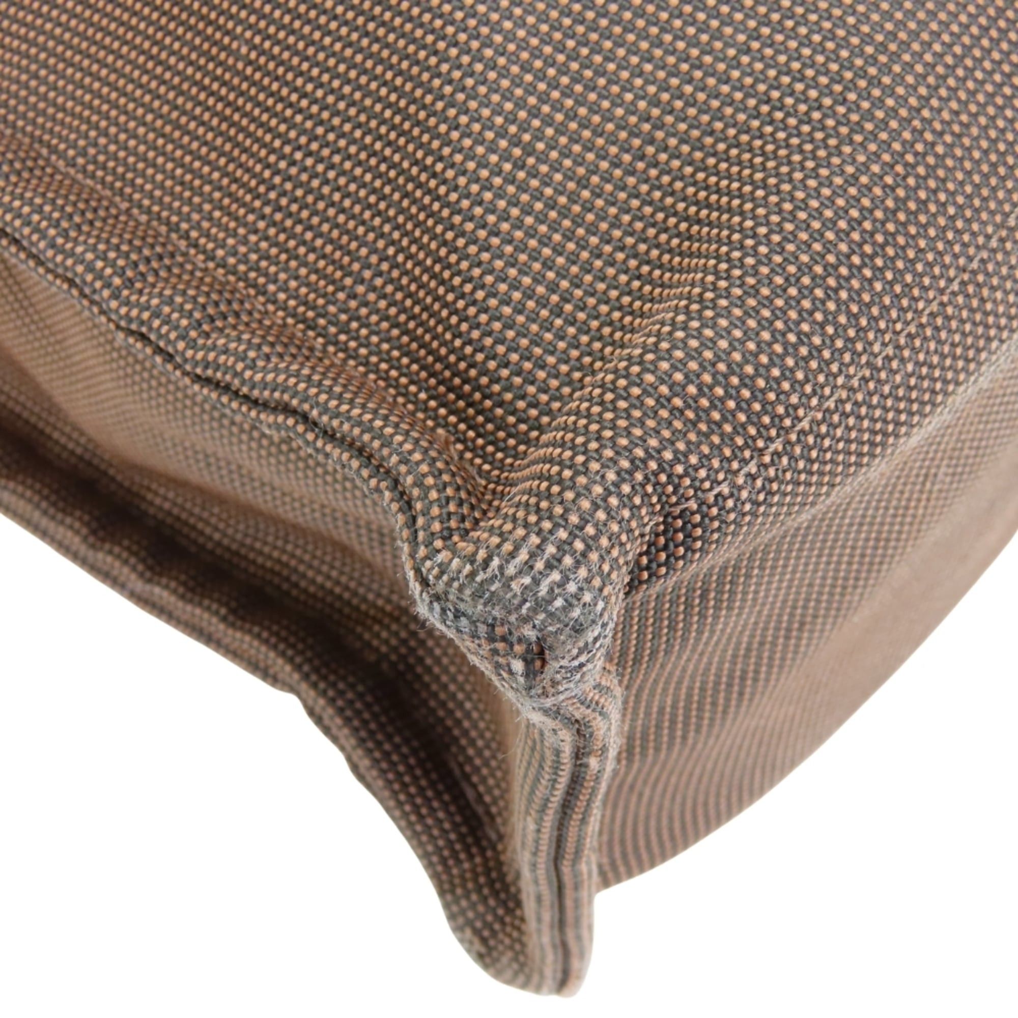 Hermes Hermes Tote Bag, Herline MM, Polyester/Polyamide, Brown, Vintage Hardware, Women's/Men's Size ONE SIZE - 7 Thumbnail