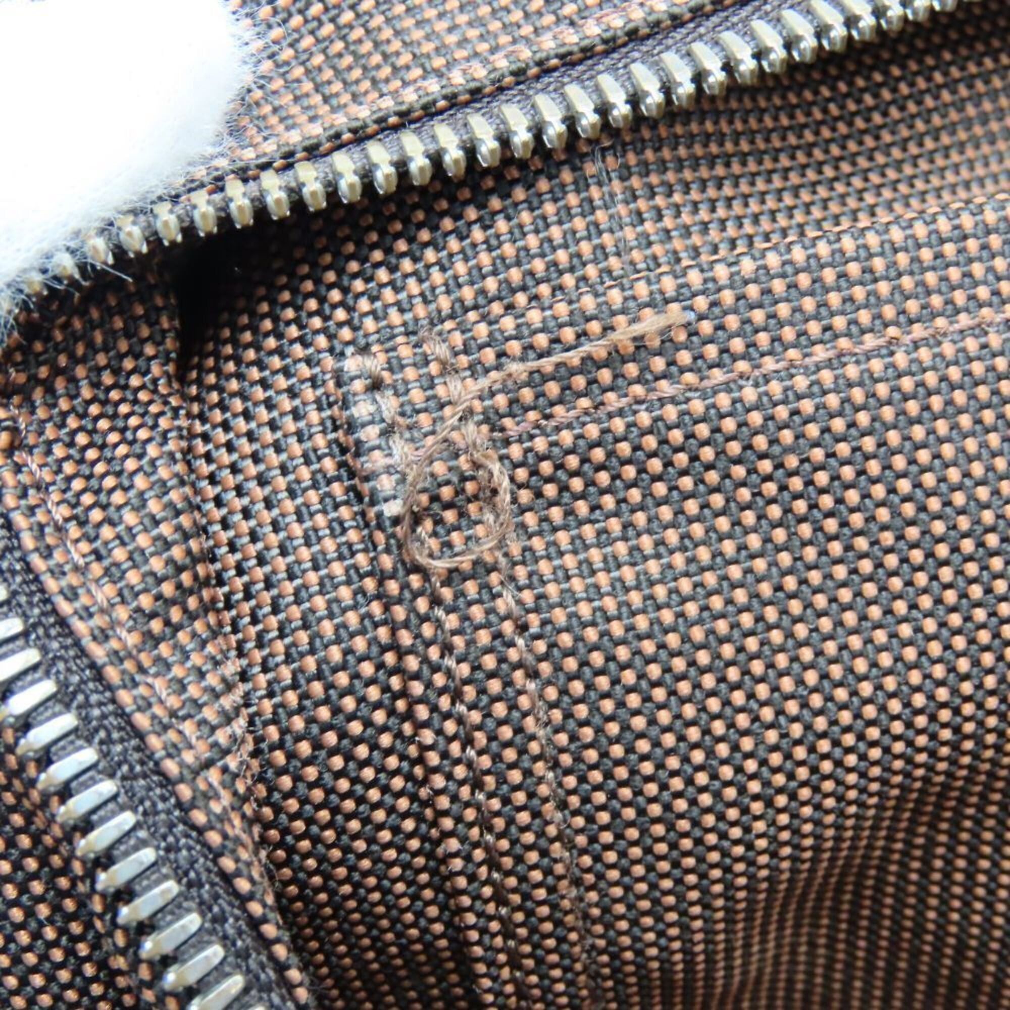 Hermes Hermes Tote Bag, Herline MM, Polyester/Polyamide, Brown, Vintage Hardware, Women's/Men's Size ONE SIZE - 25 Thumbnail