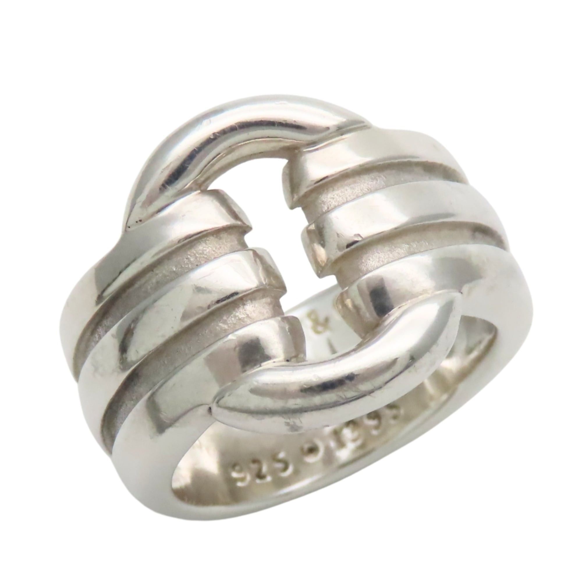 Tiffany & Co. Tiffany & Co. Groove de Circle Ring, Sterling Silver 925, Stylish, Women's Ring. Size ONE SIZE - 2 Thumbnail