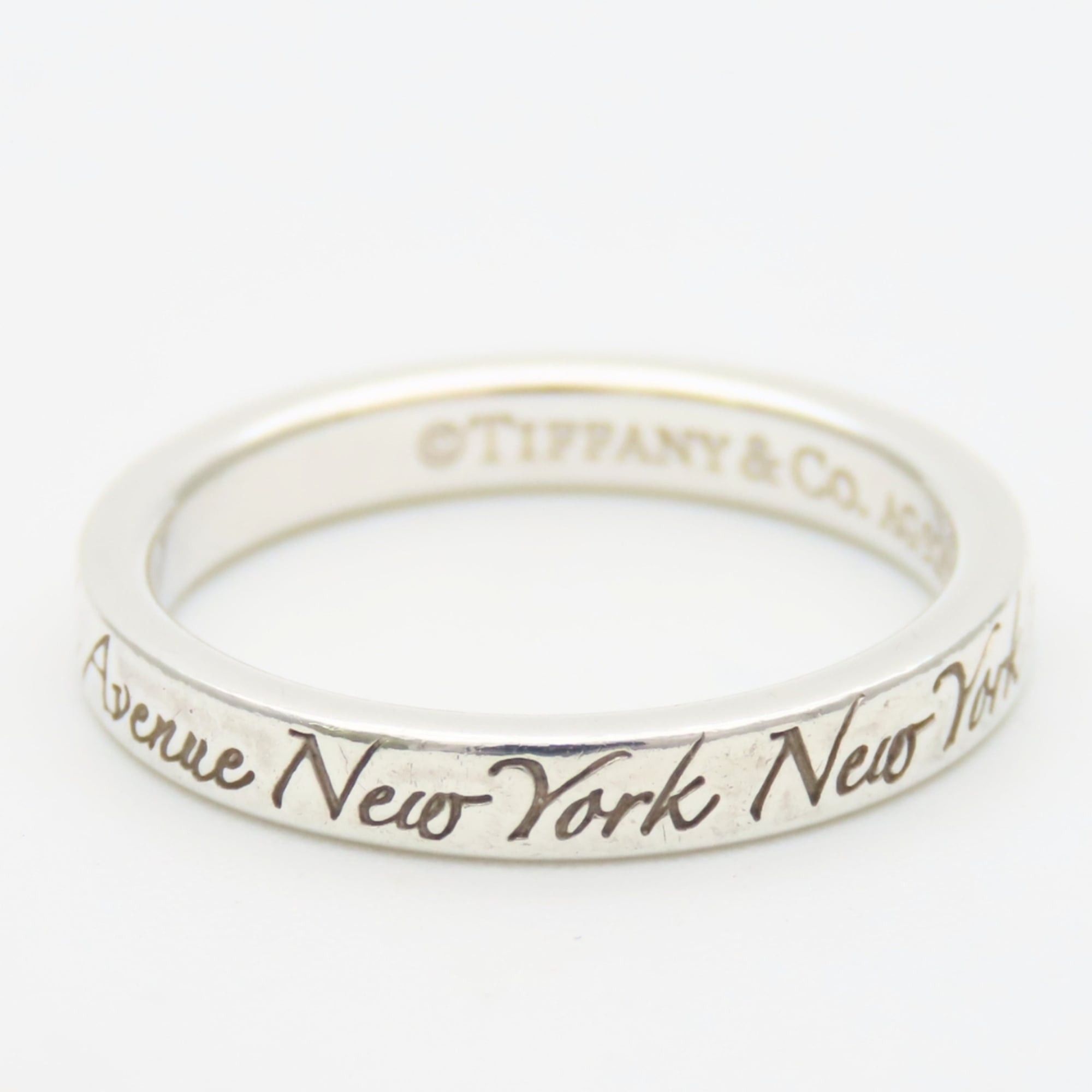 Tiffany & Co. Tiffany & Co. Notes Narrow New York Ring, SV925, Women's. Size ONE SIZE - 4 Thumbnail