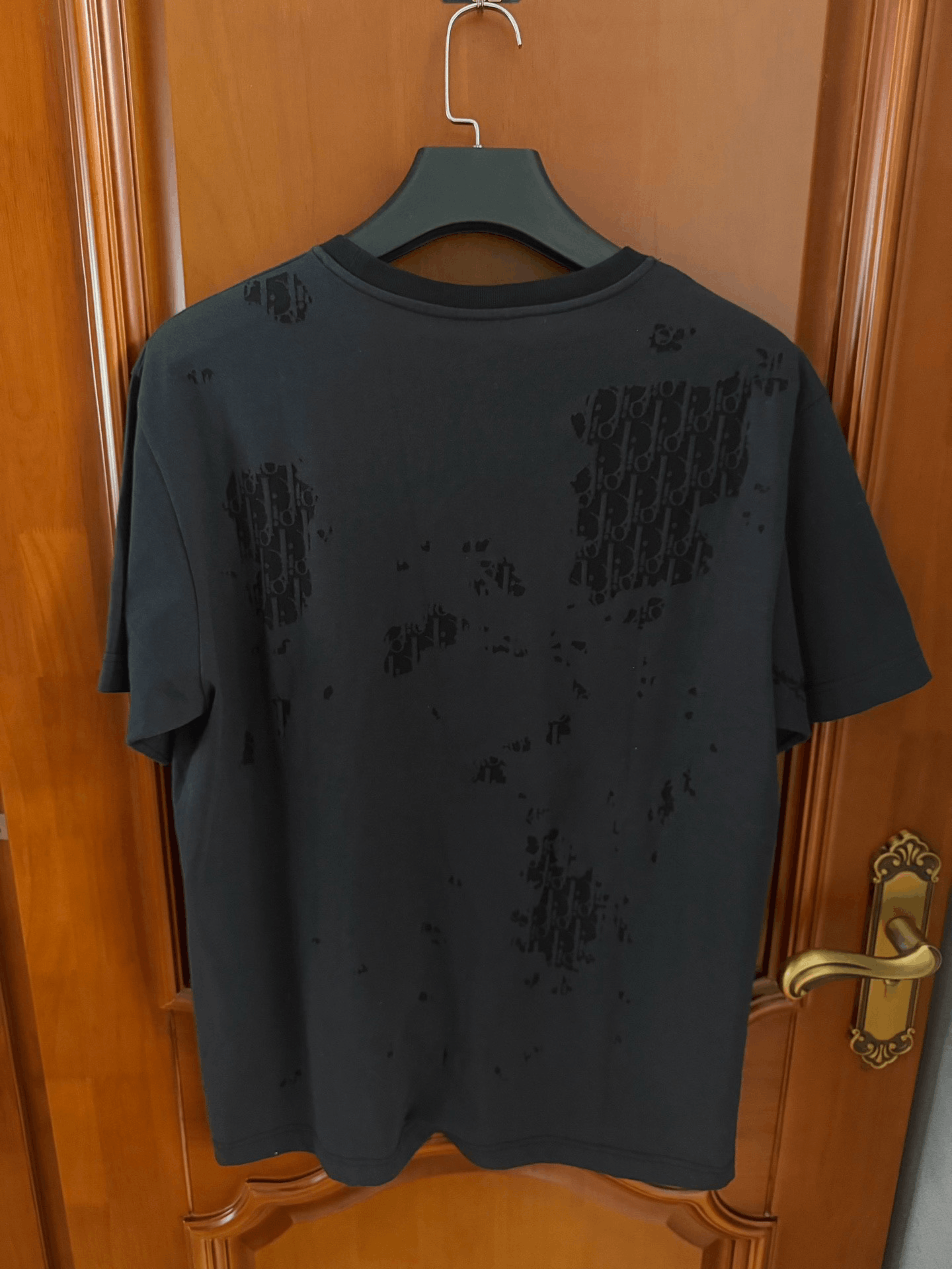 Dior Dior Monogram Logo Hollow Short Sleeve Size US L / EU 52-54 / 3 - 2 Thumbnail