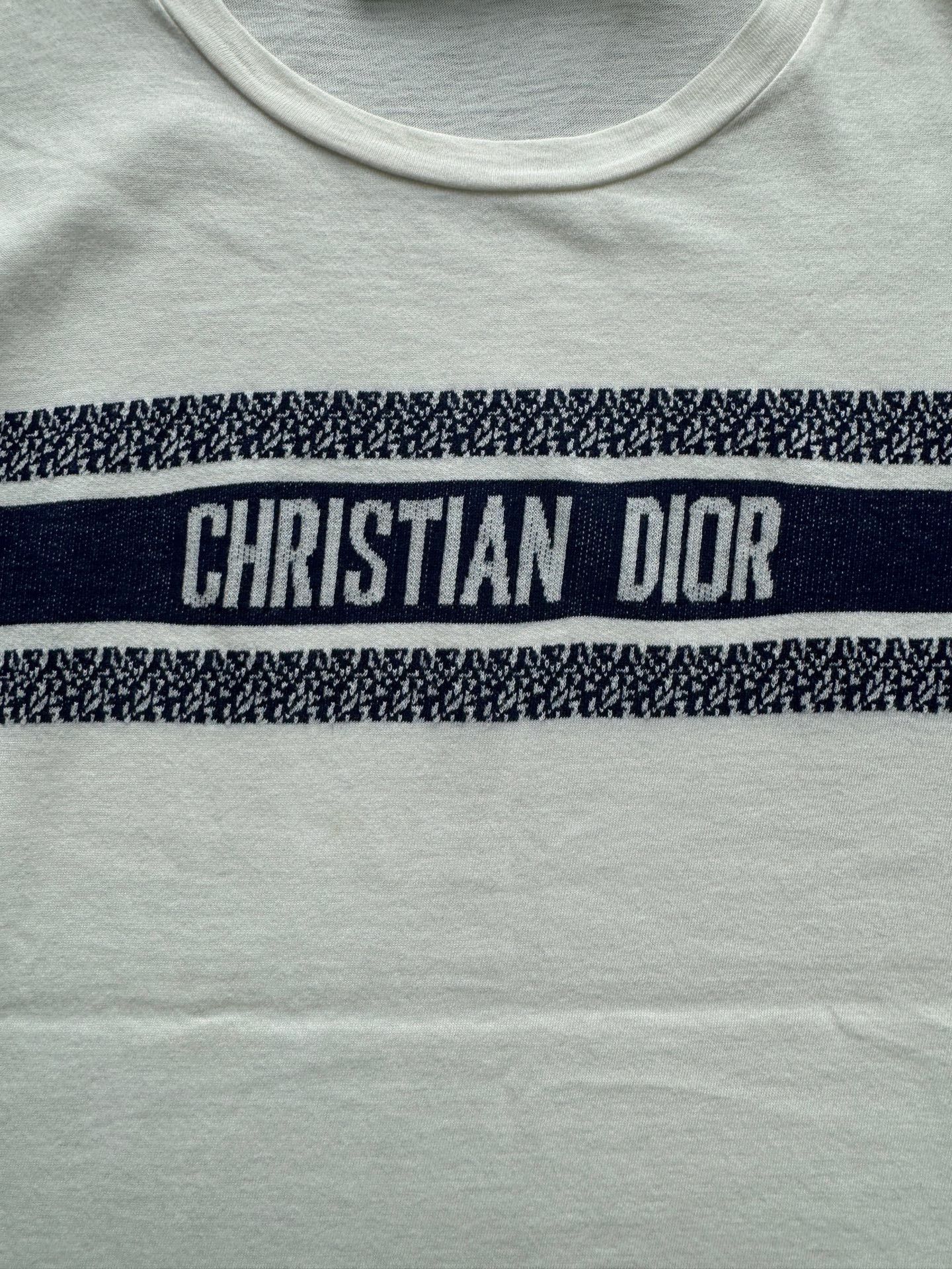 Dior Dior Slogan Logo Short Sleeve Size XS / US 0-2 / IT 36-38 - 3 Thumbnail