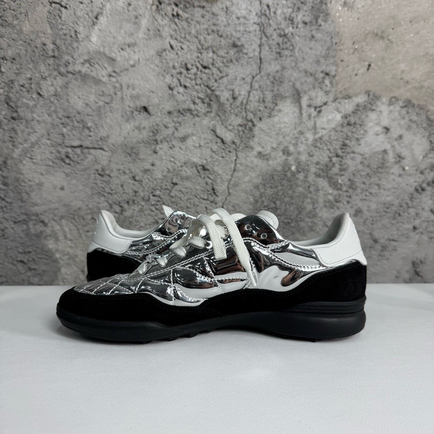 Chanel Chanel Quilted Silver Sneakers Size US 8 / IT 38 - 5 Thumbnail