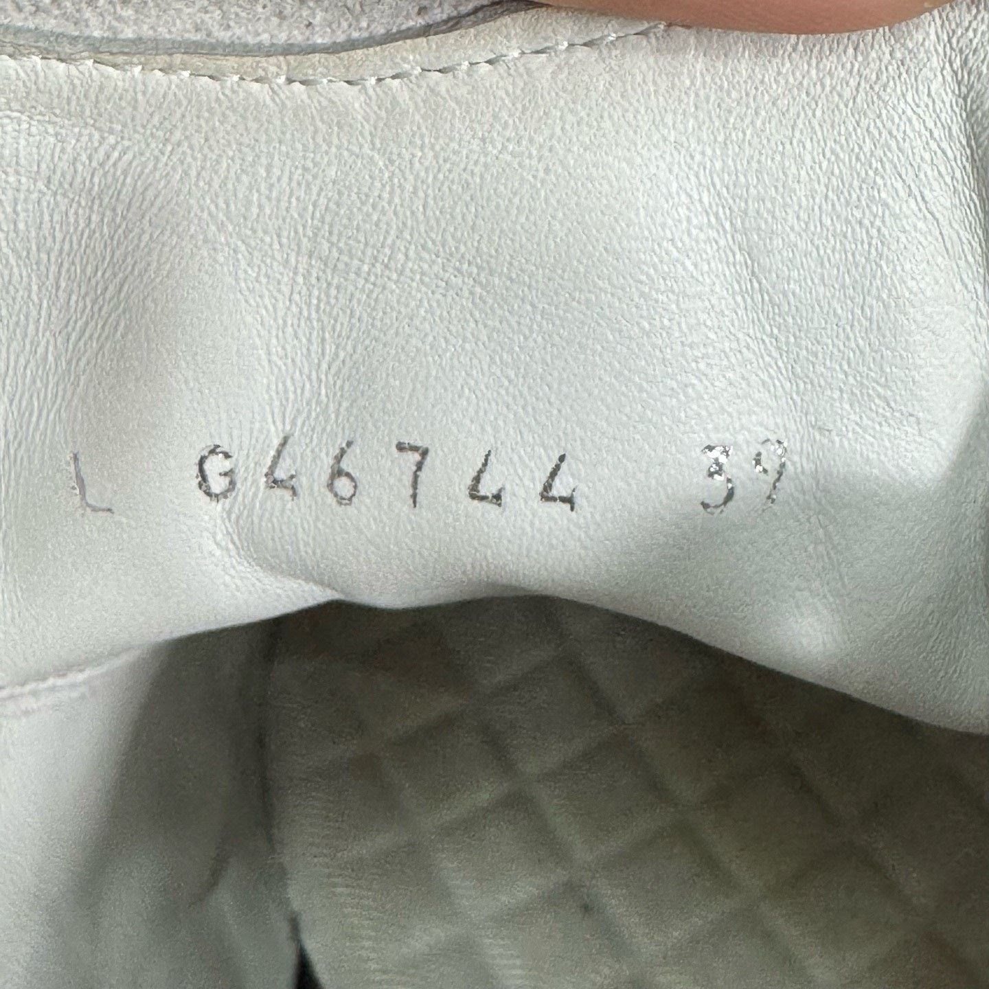 Chanel Chanel Quilted Silver Sneakers Size US 8 / IT 38 - 8 Thumbnail
