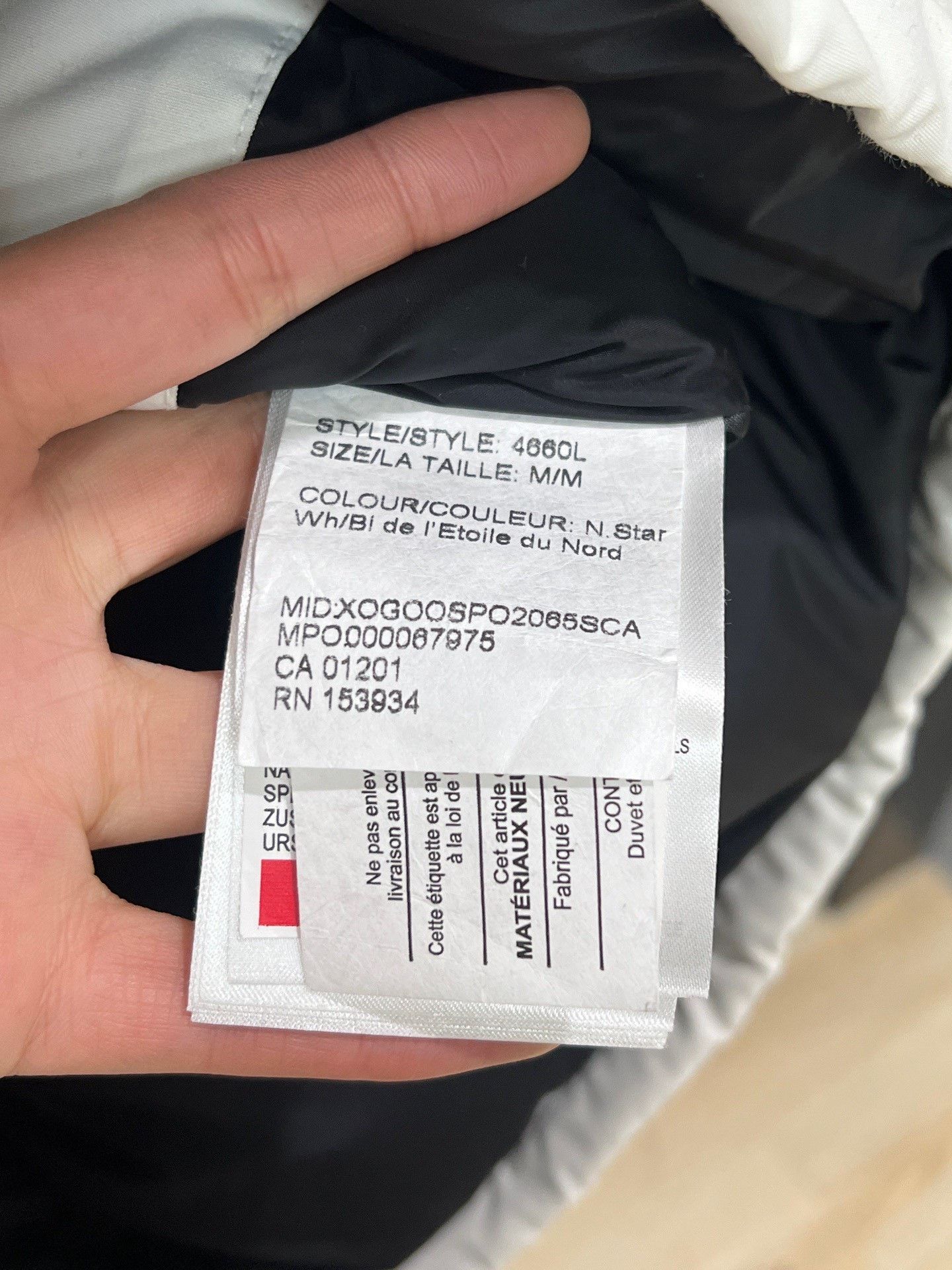 Canada Goose Canada Goose White Expedition Down Jacket Size US M / EU 48-50 / 2 - 4 Thumbnail