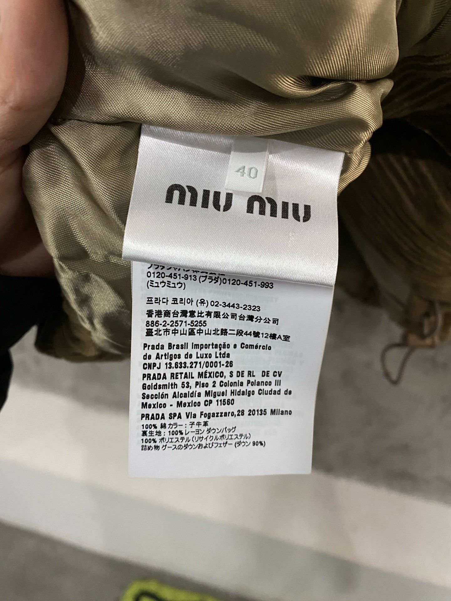 Miu Miu Miumiu Corduroy Down Jacket Size S / US 4 / IT 40 - 7 Thumbnail