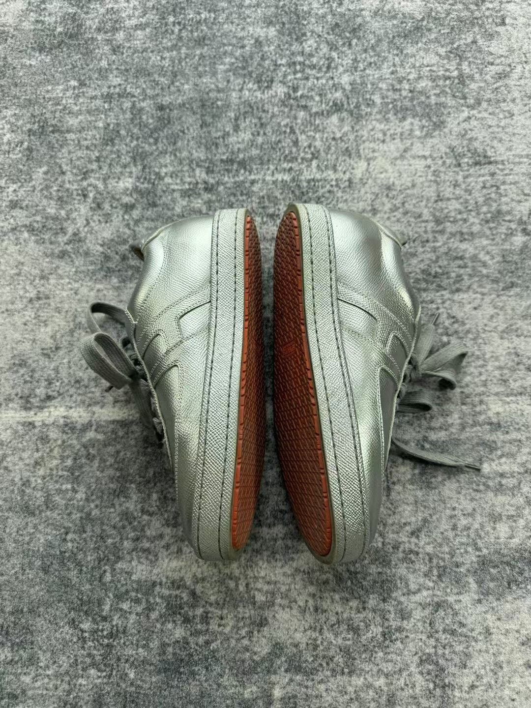 Hermes Hermes Silver Sneakers Size US 5.5 / IT 35.5 - 4 Thumbnail