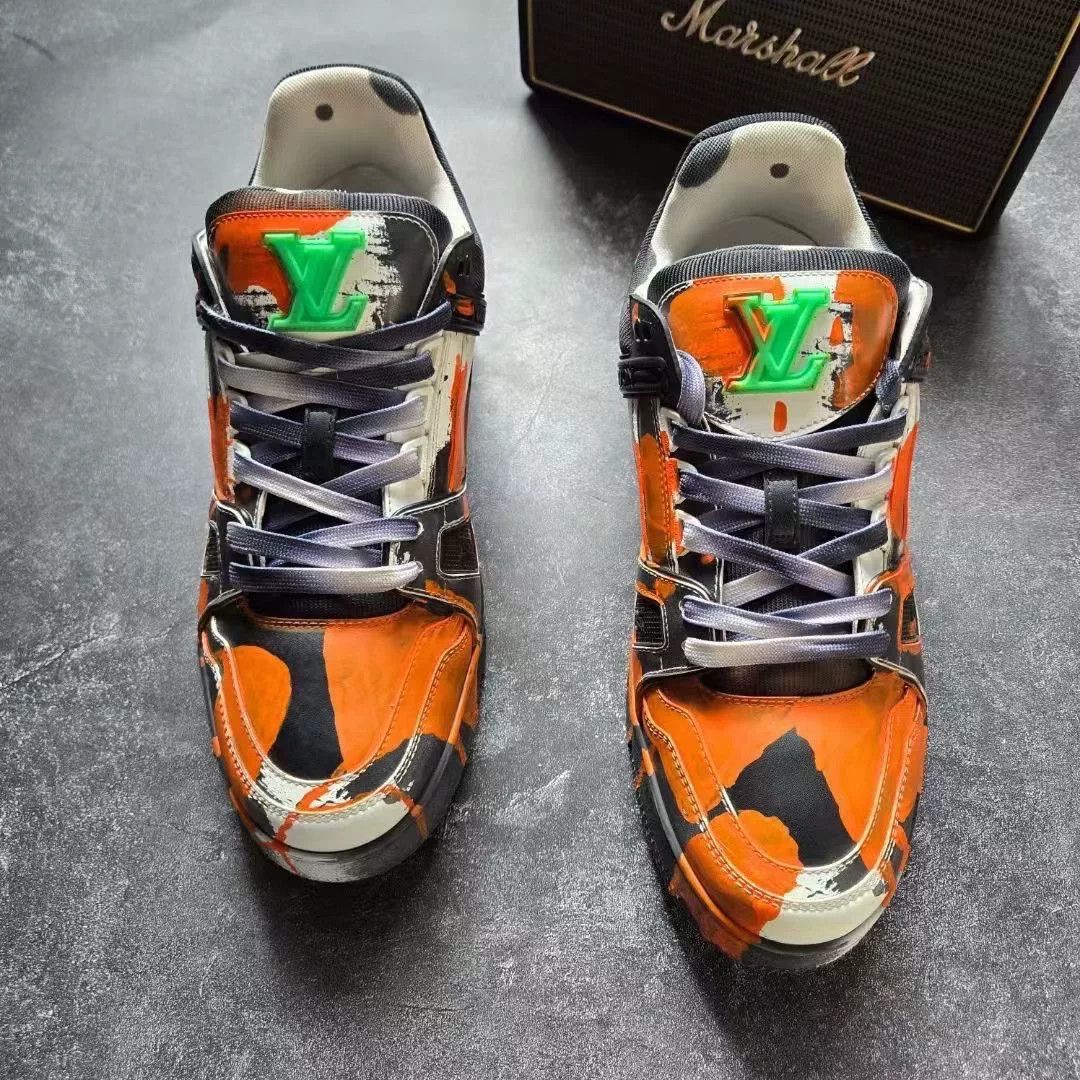 Louis Vuitton Louis Vuitton LV Trainer 2025 Artist Graffiti Size US 8 / EU 41 - 3 Thumbnail