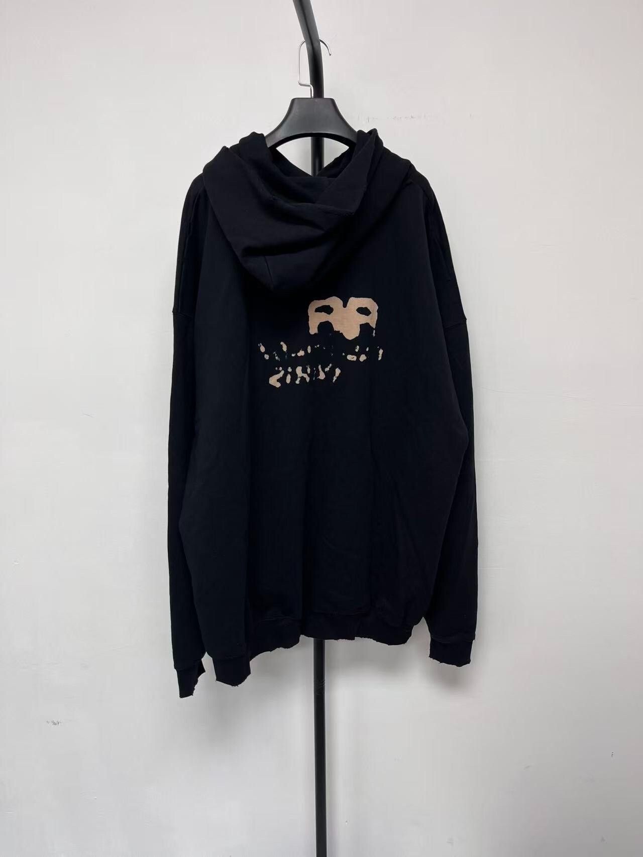 Balenciaga Balenciaga Logo Print Oversized Hooded Sweatshirt Men's Size US XS / EU 42 / 0 - 2 Thumbnail