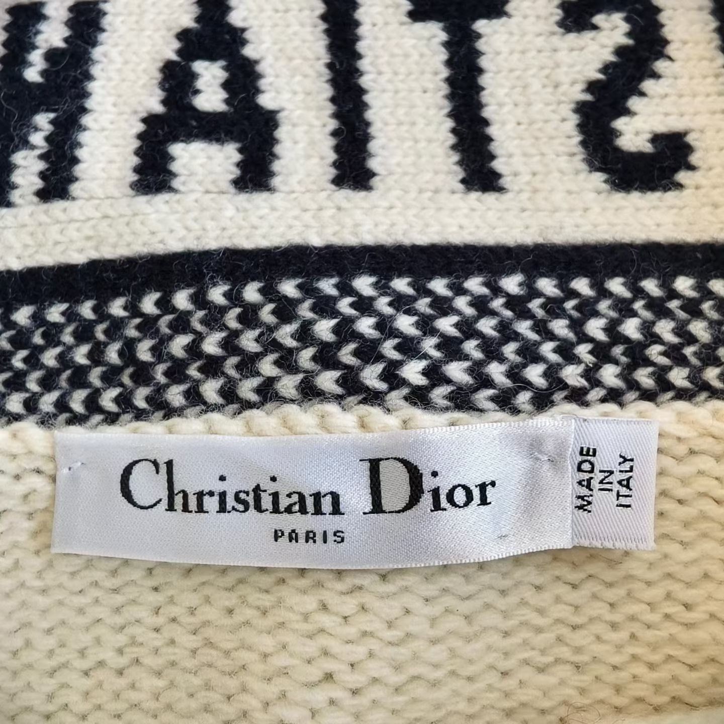 Dior DIOR Women's Sailor Collar Wool Sweater Size XXS / US 00 / IT 34 - 5 Thumbnail