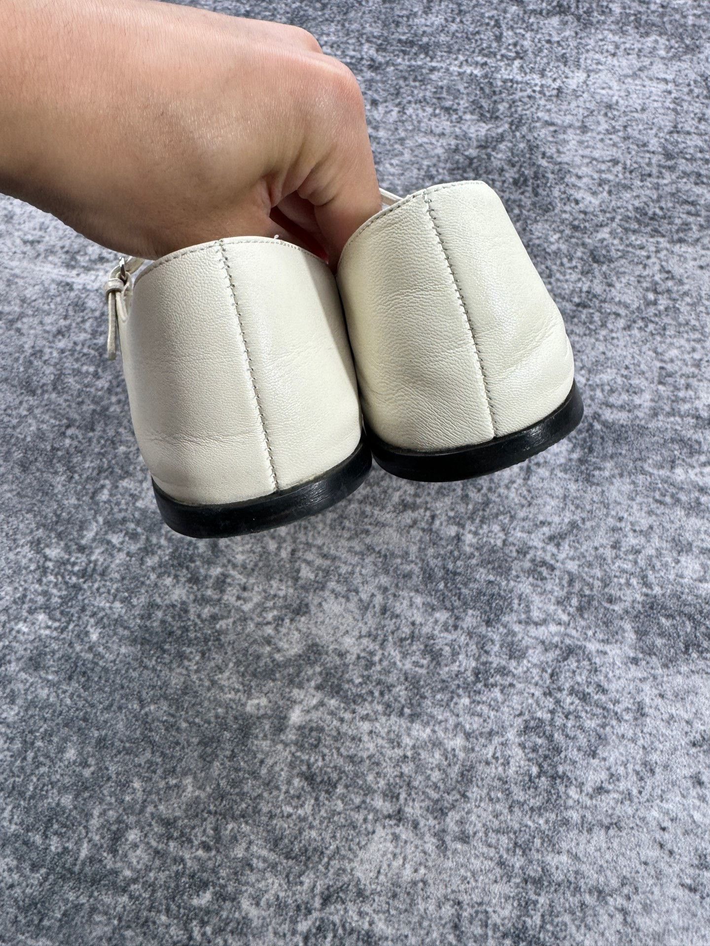 Miu Miu Miu Miu Lambskin Letter Logo Flat Shoes Size US 6.5 / IT 36.5 - 3 Thumbnail