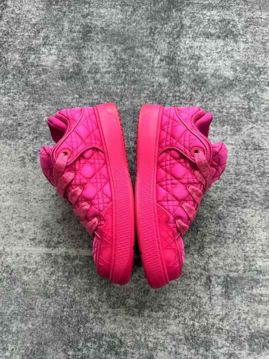 Dior Dior ERL Limited Pink Cannage Bread Shoes Size US 9 / EU 42 - 4 Thumbnail
