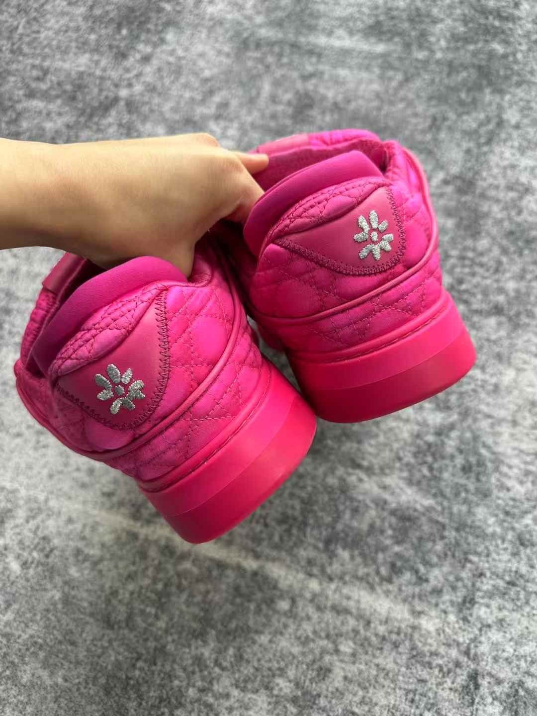 Dior Dior ERL Limited Pink Cannage Bread Shoes Size US 9 / EU 42 - 5 Thumbnail