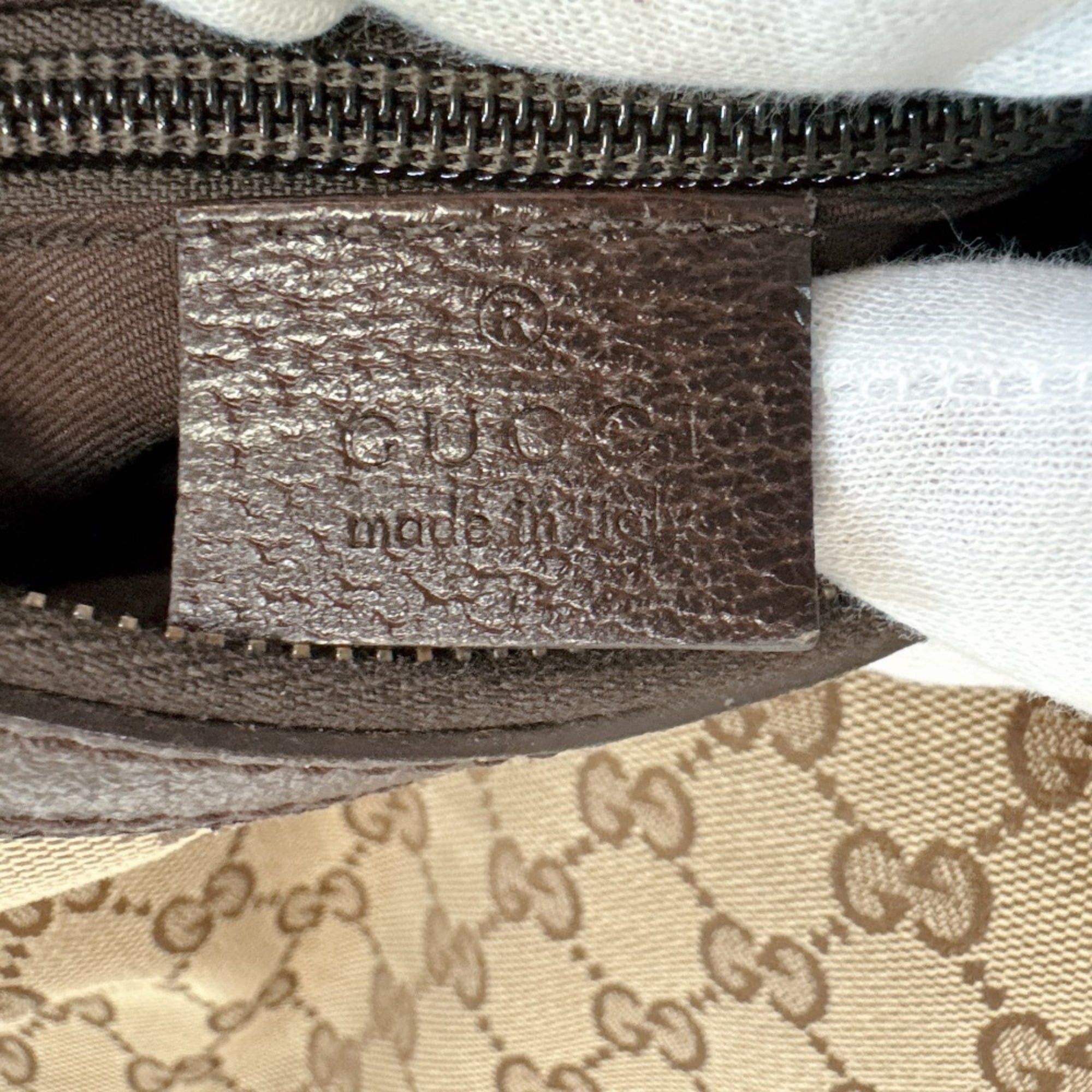 Gucci GUCCI 181092 Sherry Line Shoulder Bag, Brown Size ONE SIZE - 8 Thumbnail