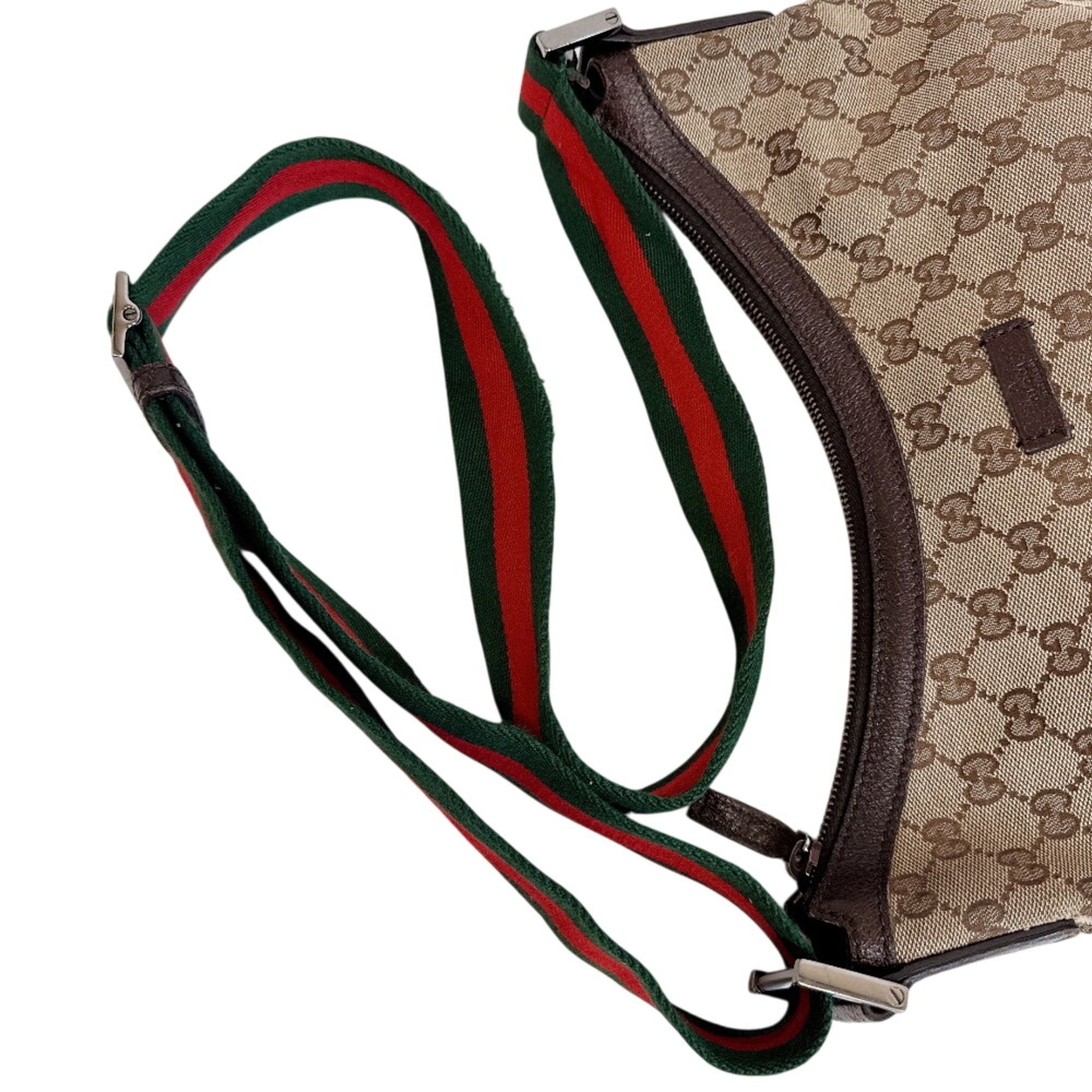 Gucci GUCCI 181092 Sherry Line Shoulder Bag, Brown Size ONE SIZE - 3 Thumbnail