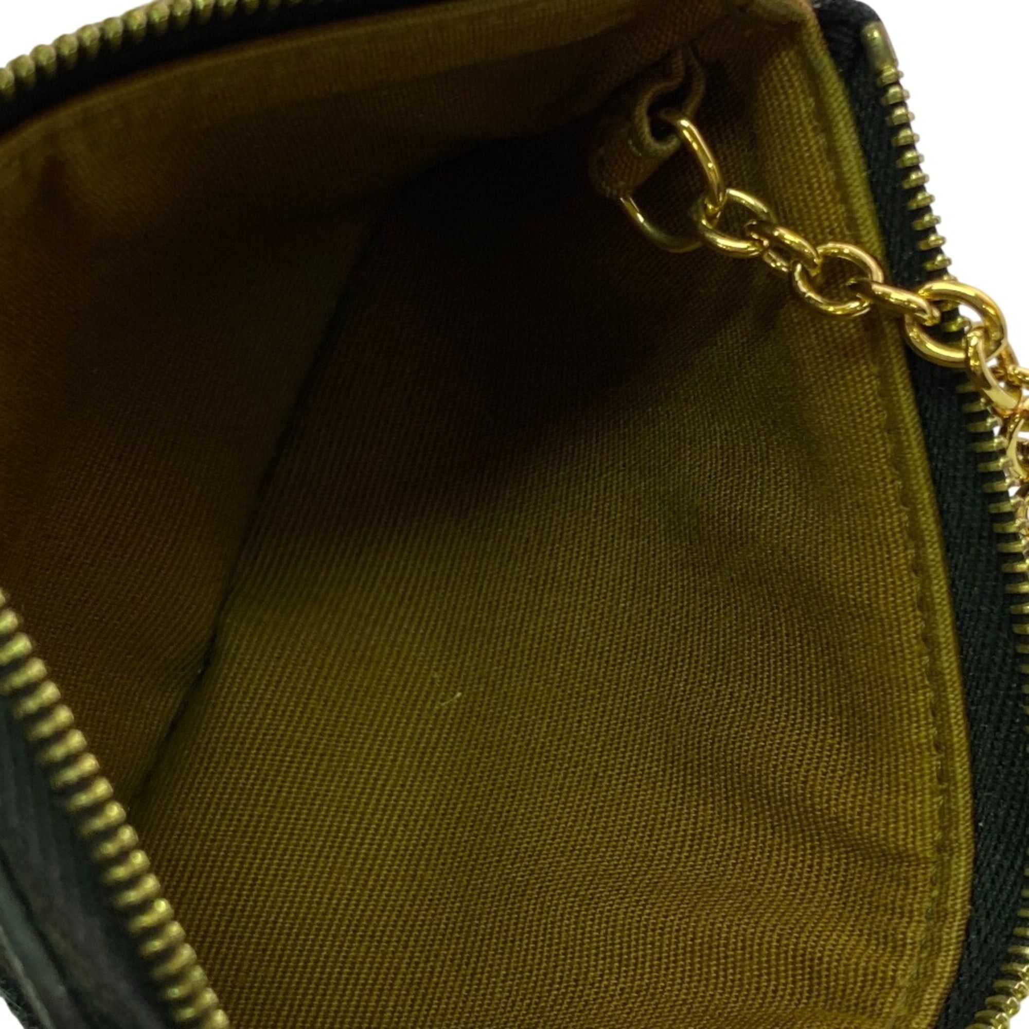 Celine CELINE Triomphe Coin Case Wallet Brown Size ONE SIZE - 6 Thumbnail