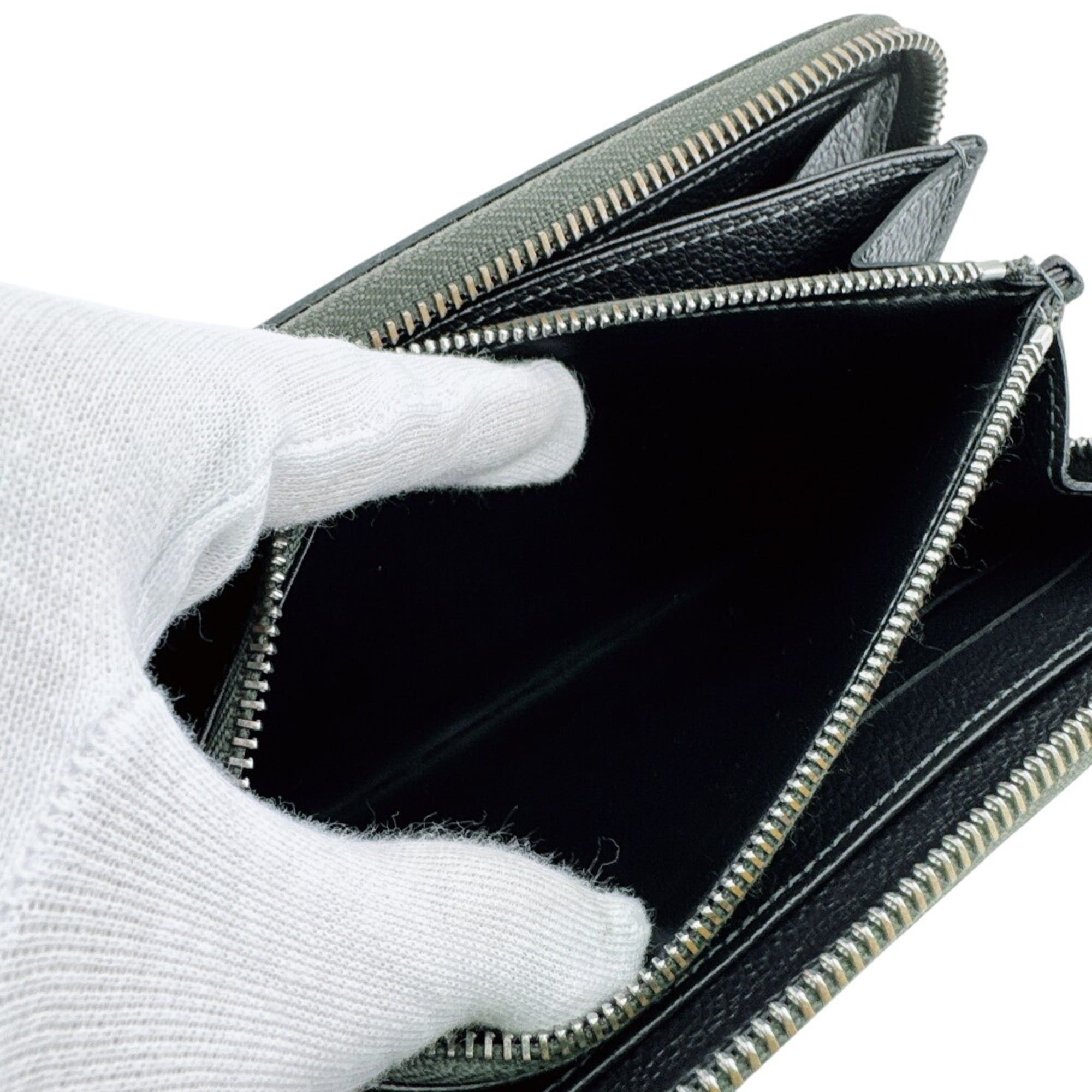 Louis Vuitton LOUIS VUITTON M61442 Platine Studded Zippy Wallet Monogram Empreinte Long Black Size ONE SIZE - 10 Thumbnail