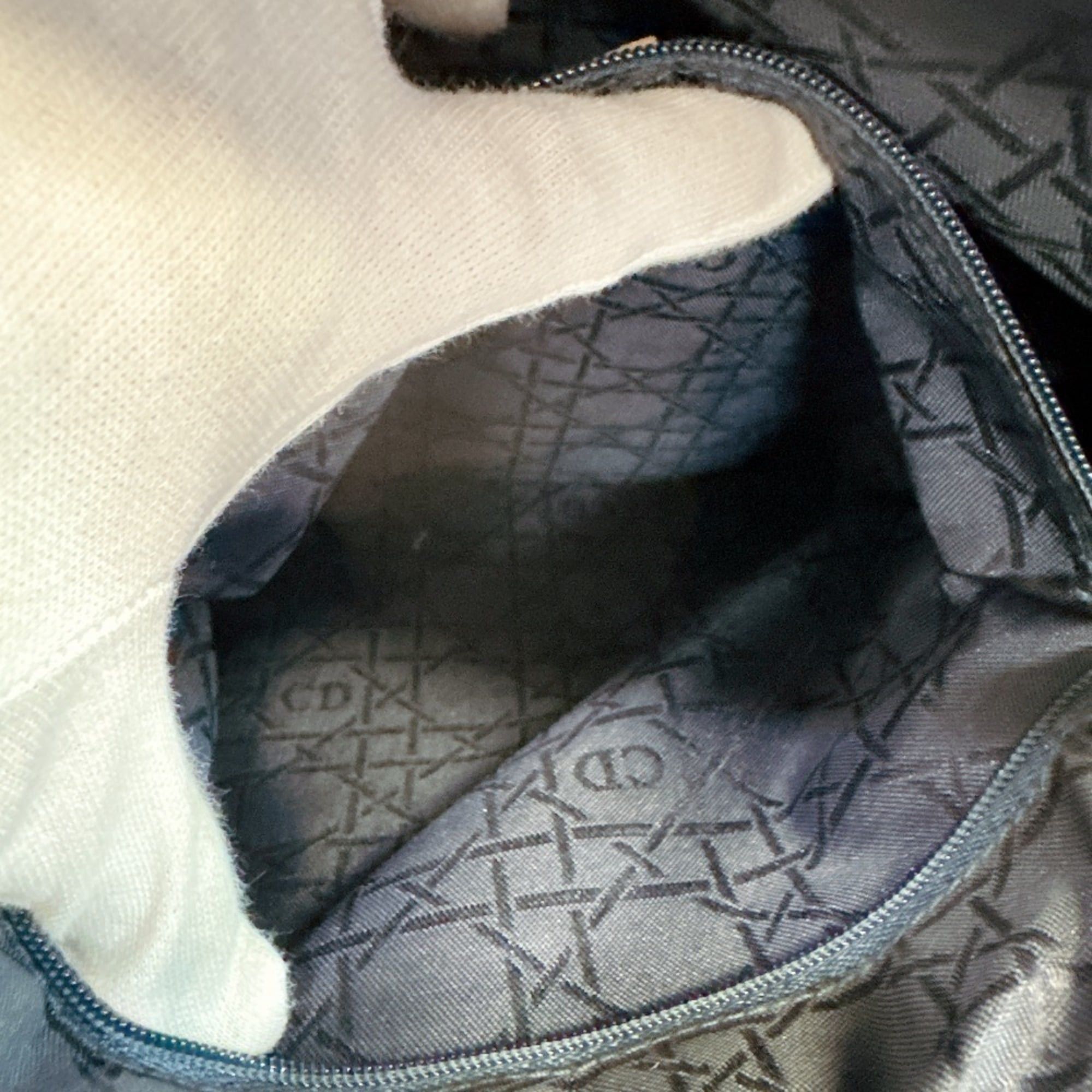 Dior Christian Dior Dior Maris Pearl Backpack, Rucksack, Daypack, Bag, Blue Size ONE SIZE - 10 Thumbnail