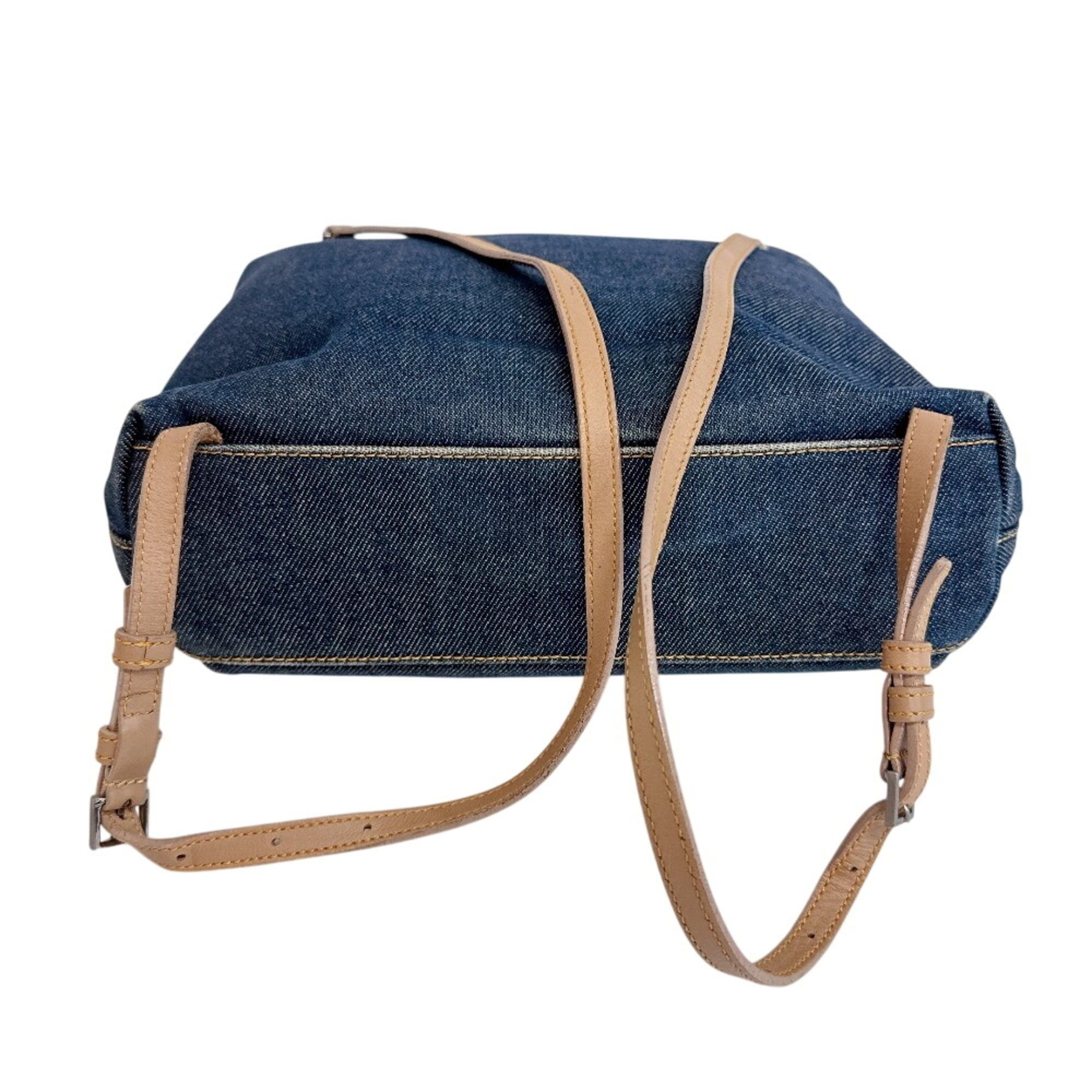 Dior Christian Dior Dior Maris Pearl Backpack, Rucksack, Daypack, Bag, Blue Size ONE SIZE - 6 Thumbnail