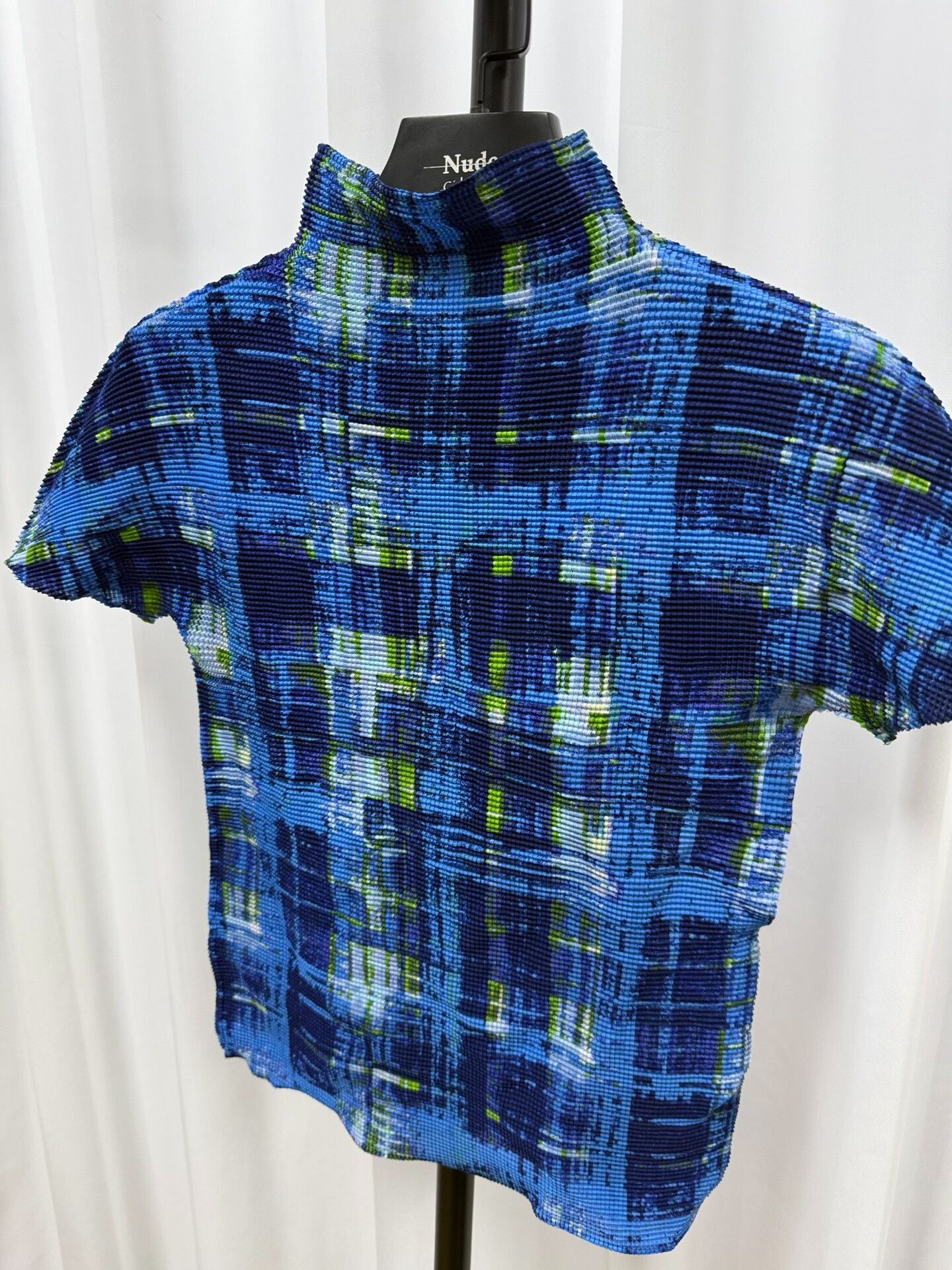 Issey Miyake Issey Miyake me Series Plaid Short Sleeve Top Size M / US 6-8 / IT 42-44 - 3 Thumbnail