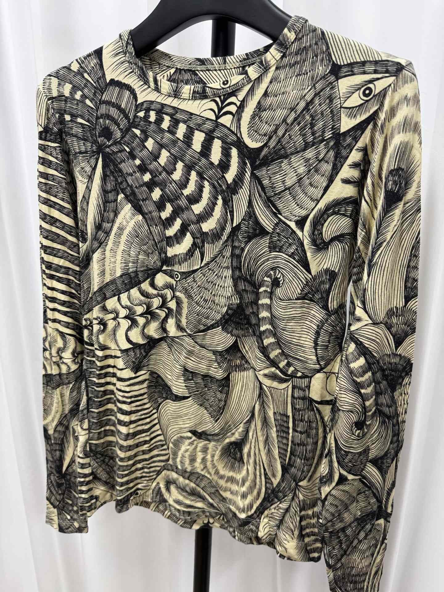 Dries Van Noten Dries van Noten Snake Print T-shirt Size S / US 4 / IT 40 - 3 Thumbnail